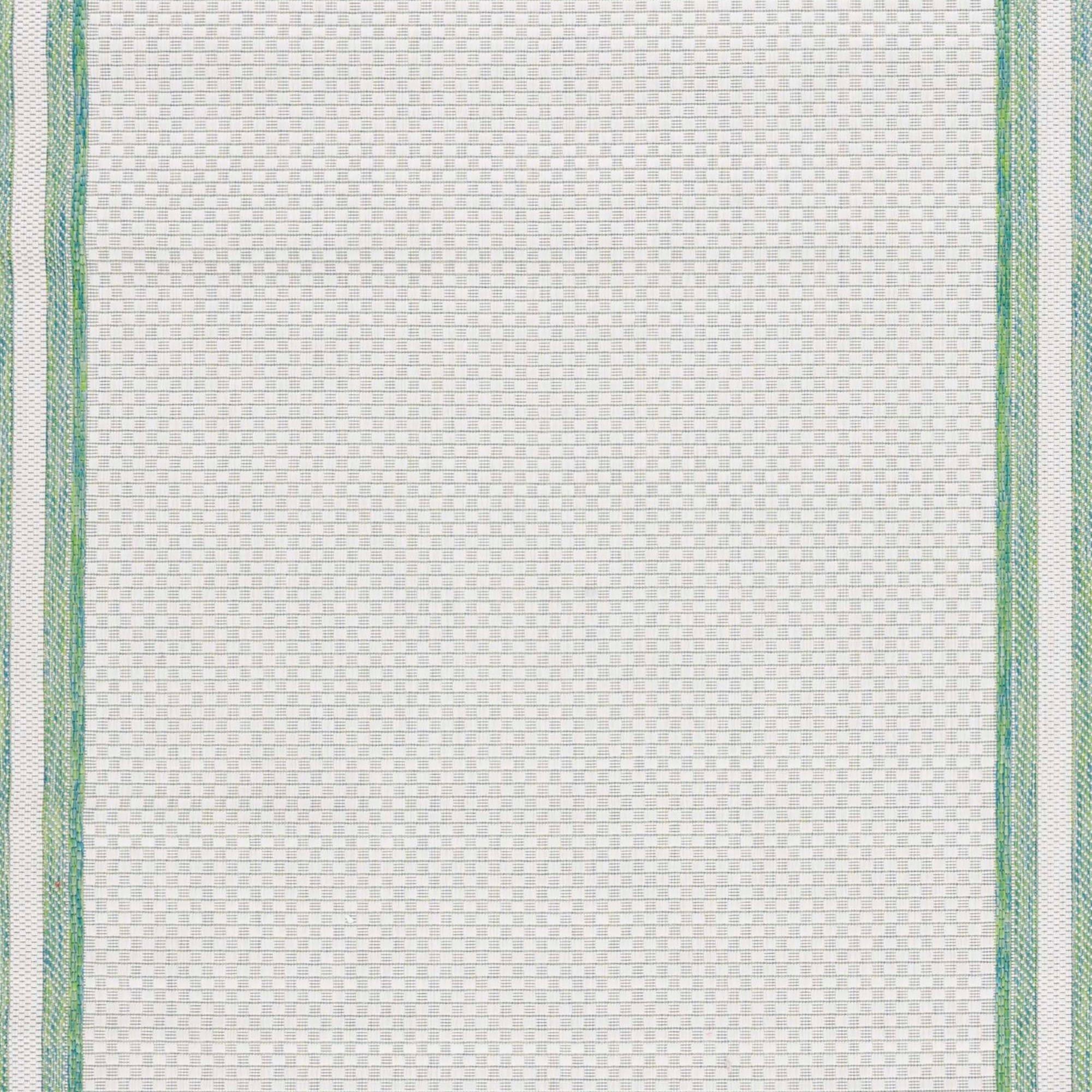 Courtyard CY8475 Power Loomed Indoor and Outdoor Area Rug - Ivory/Green - 5'3"x7'7" - Safavieh