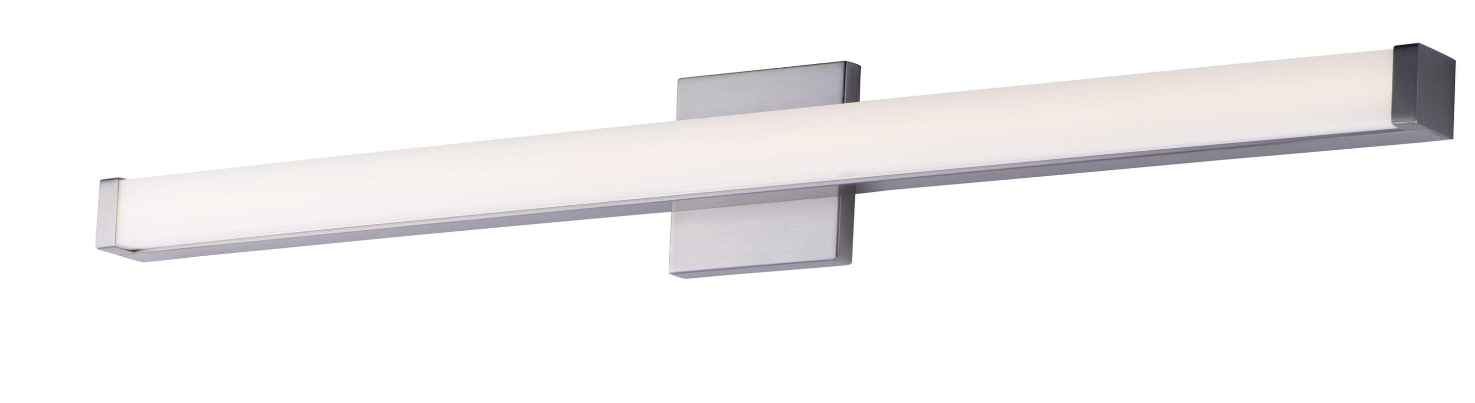 -Led Bath Vanity Light-Minimalistic Contemporary Style-Satin Nickel Finish-36 Inch Size Maxim Lighting 52006Sn