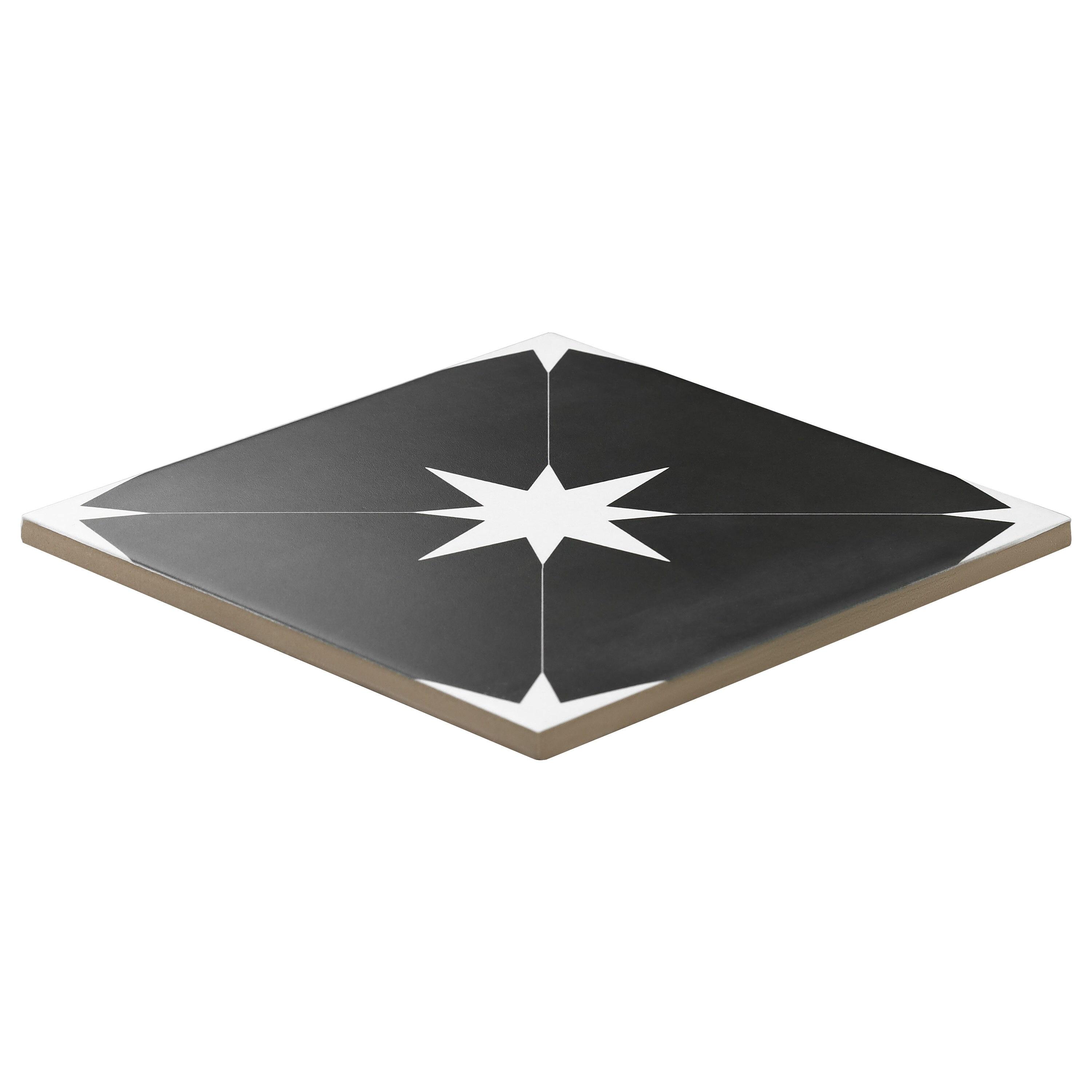 Polaris 9 in. x 9 in. Matte Porcelain Floor and Wall Tile (10.76 Sq. Ft. / Case)