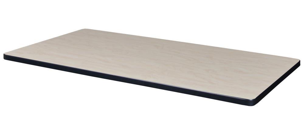 48" x 24" Rectangle Laminate Table Top- Cherry/ Maple