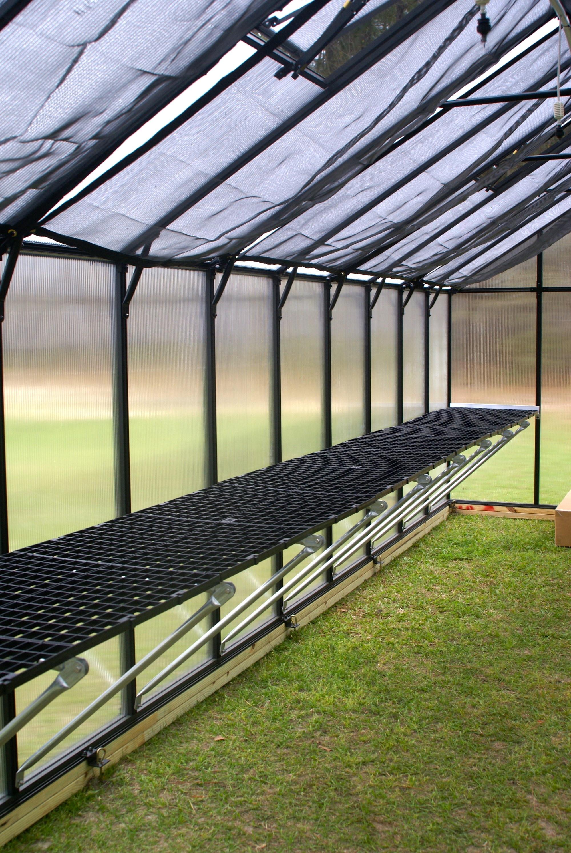 Riverstone Industries Greenhouse Work Bench System Shelving
