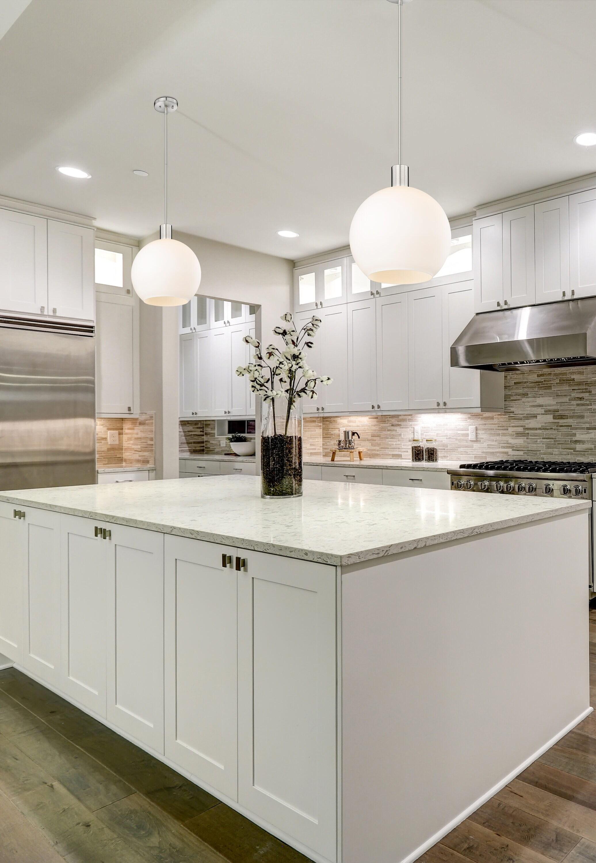 Z-Lite Margo 1 - Light Pendant in  Brushed Nickel