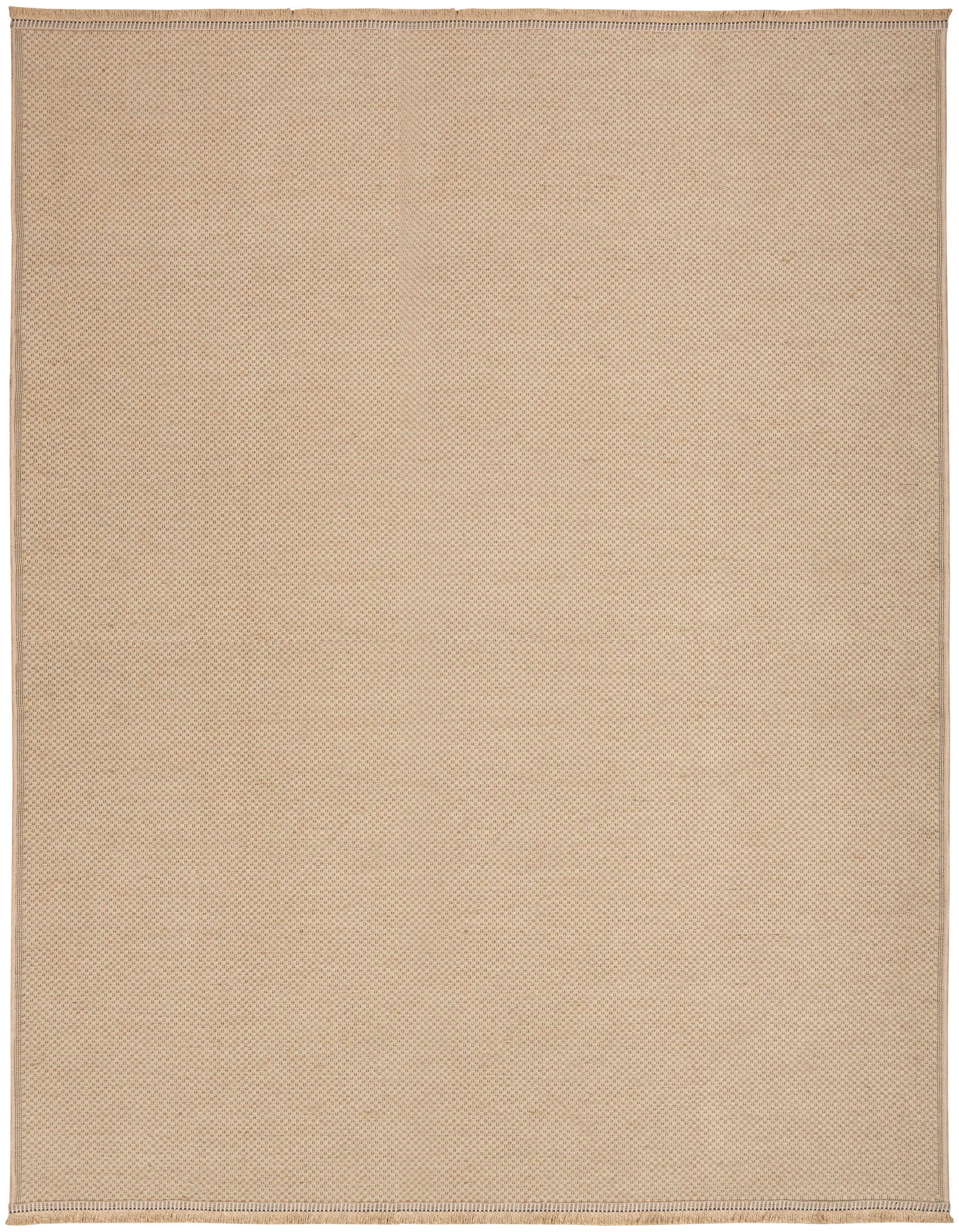 Nourison Washable Jute 7'10" x 9'10" Natural Modern Indoor Rug