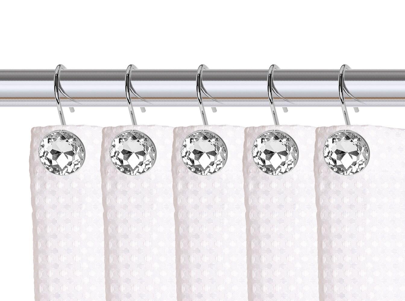 Utopia Alley Steel Shower Curtain Hook (Set of 12)