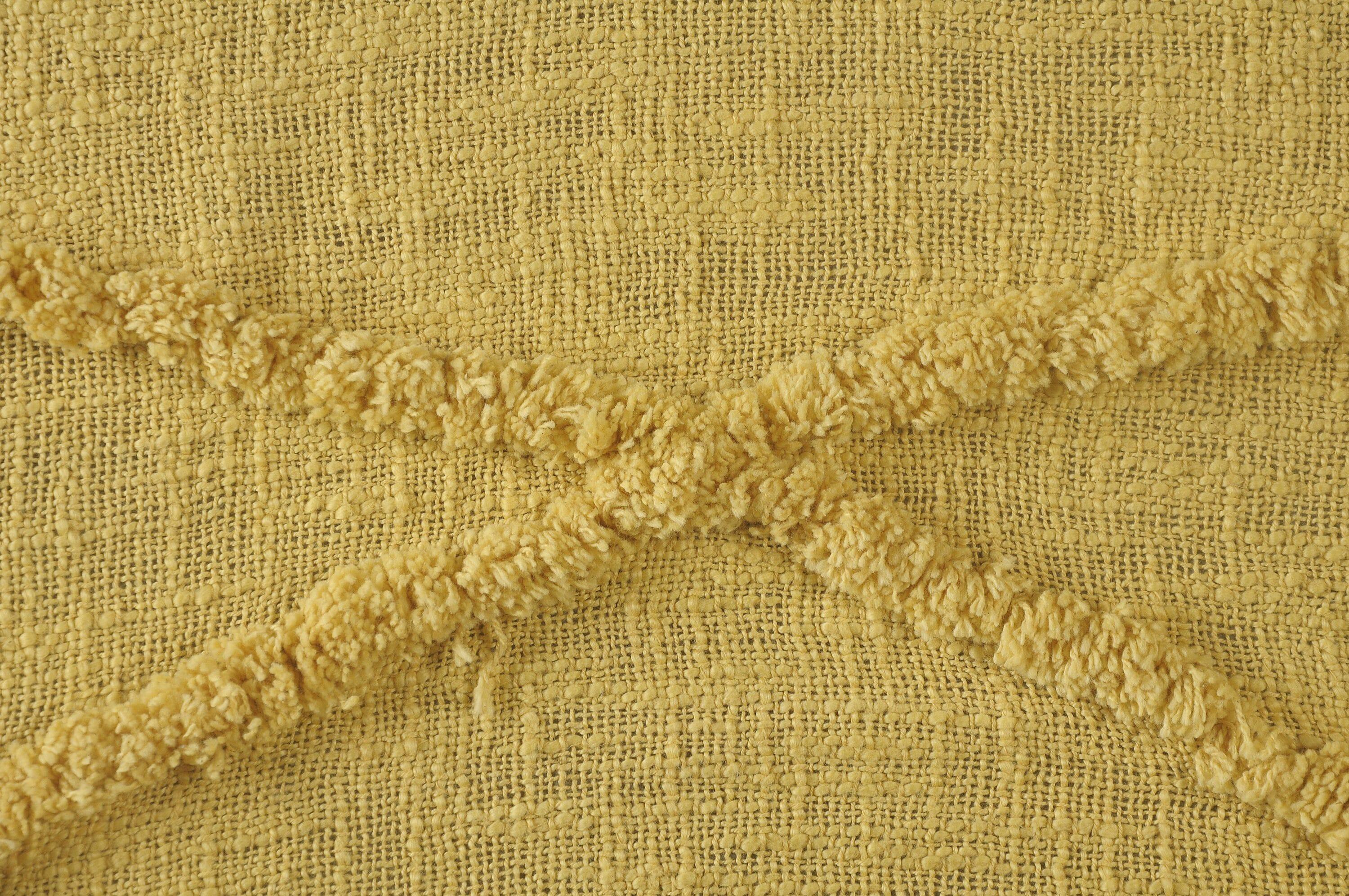 Evette Rios Terracotta Fringed Handmade Woven Throw Blanket & Reviews | Wayfair