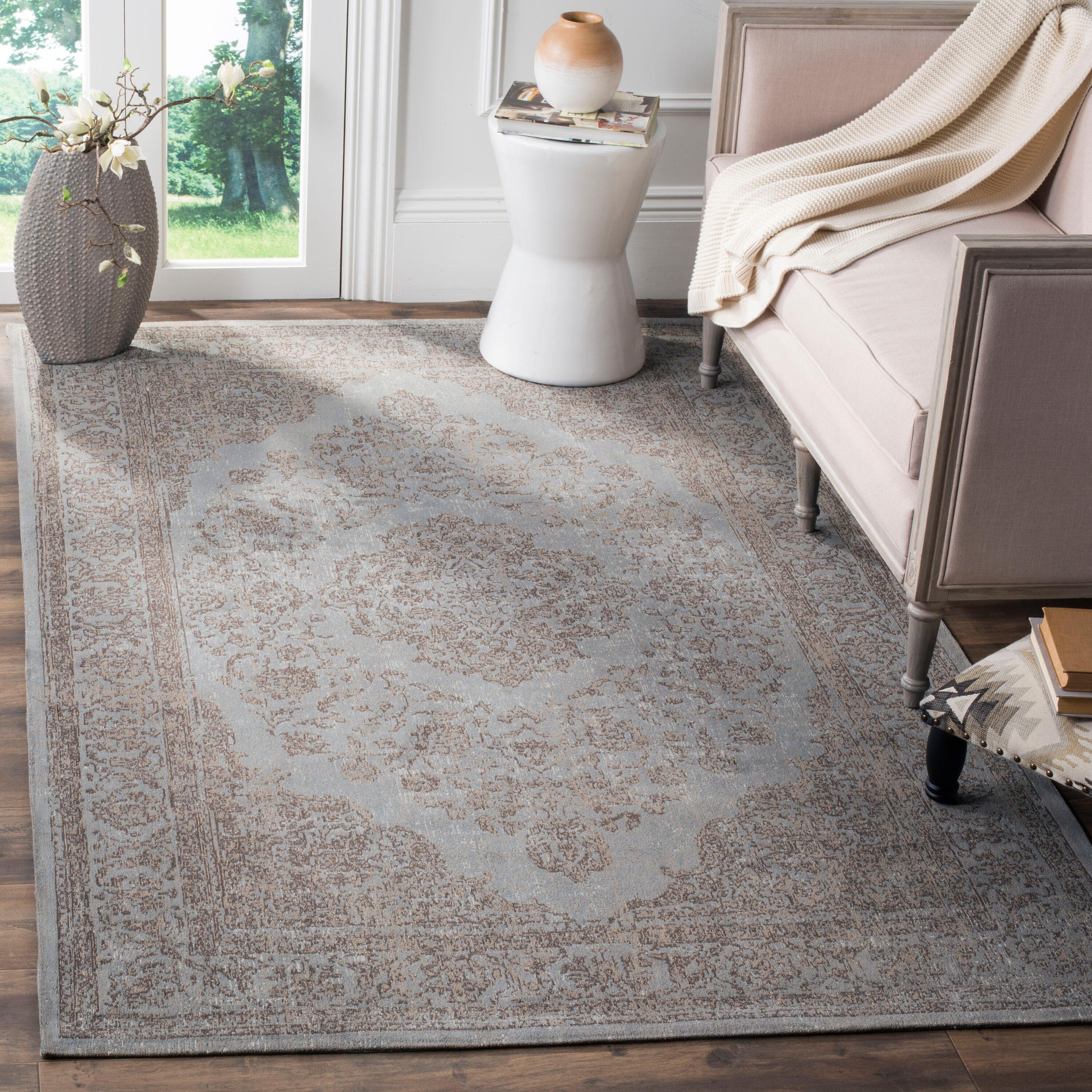 Classic Vintage CLV121 Loomed Indoor Accent Rug - Grey - 3'x5' - Safavieh