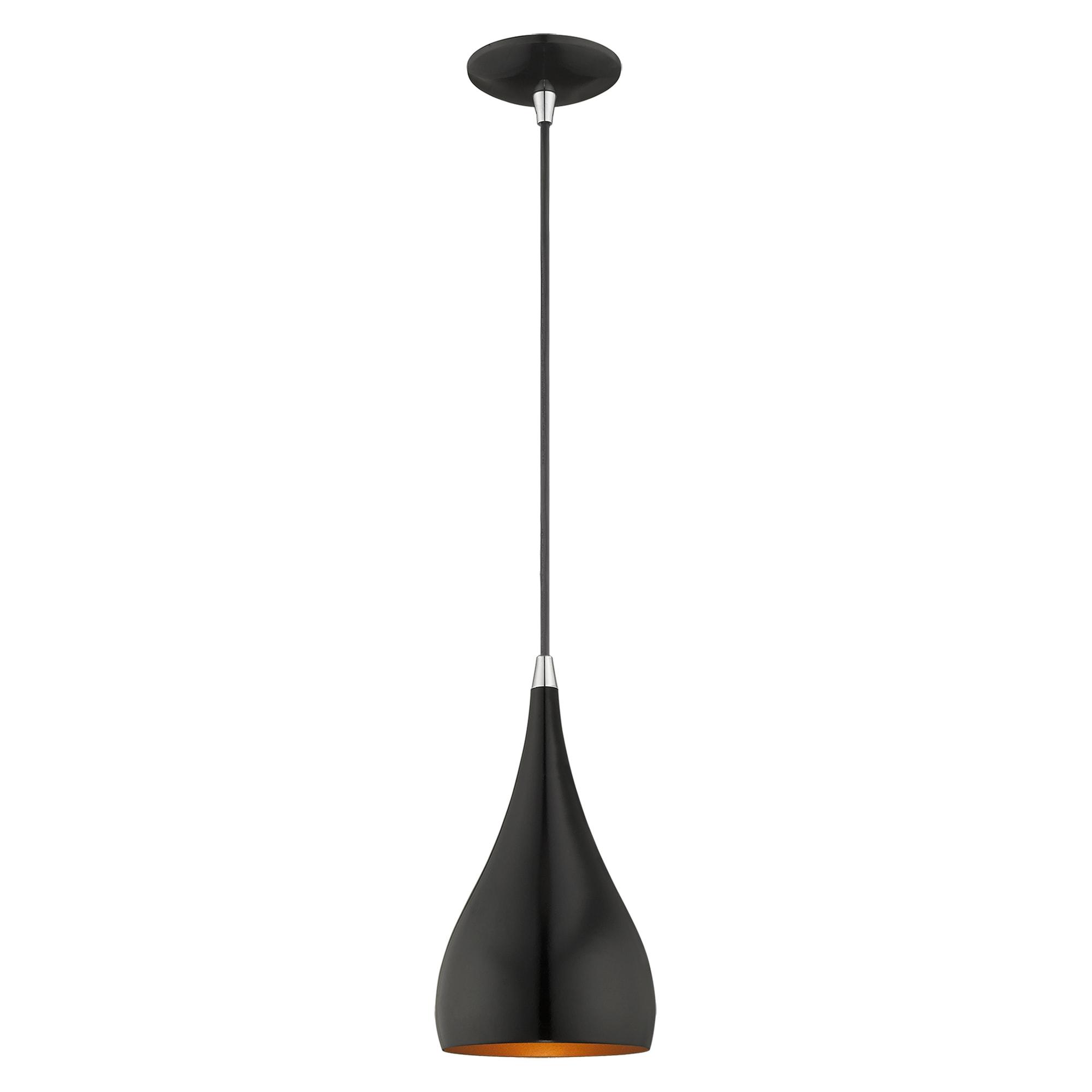 Schultz Single Light Metal Dimmable Pendant