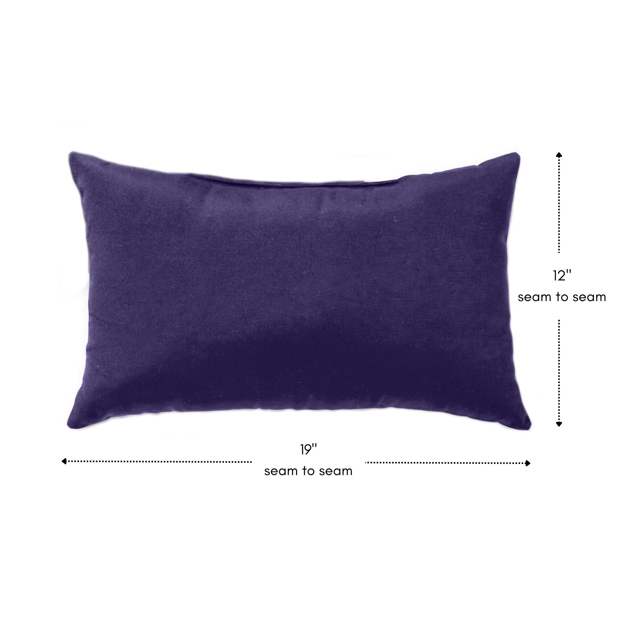 Indoor/Outdoor Reversible Throw Pillow