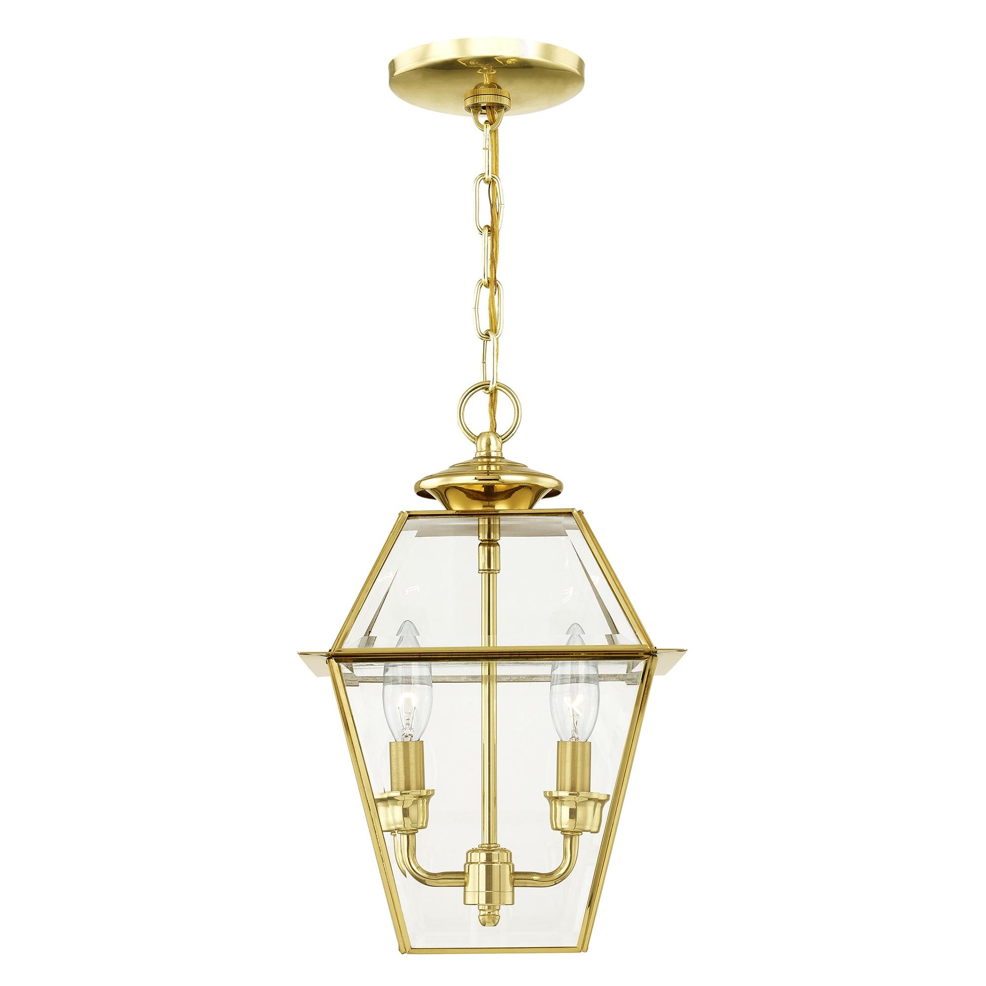 Livex Lighting Westover 2 - Light Pendant in  Polished Brass