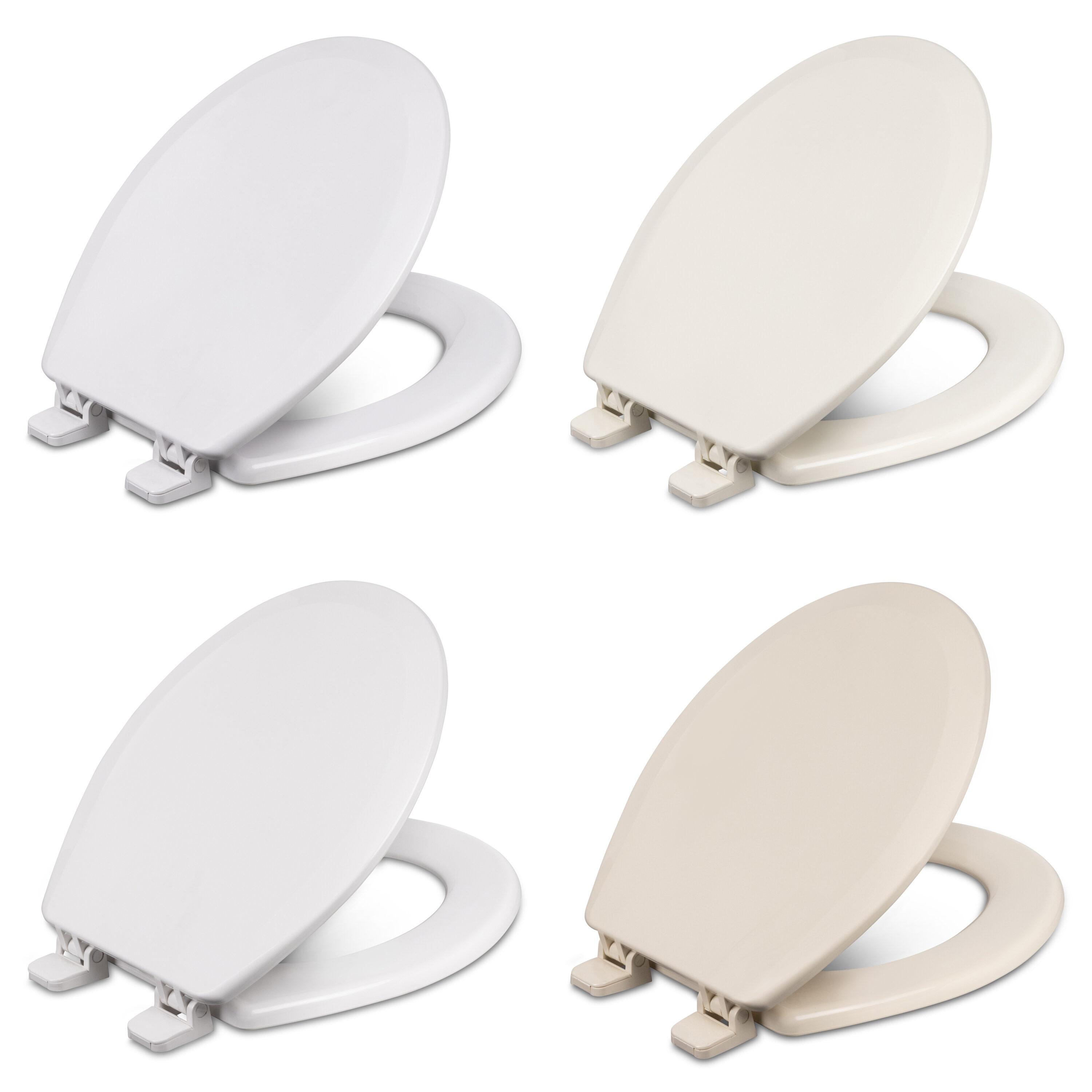 Elongated Toilet Seat and Lid