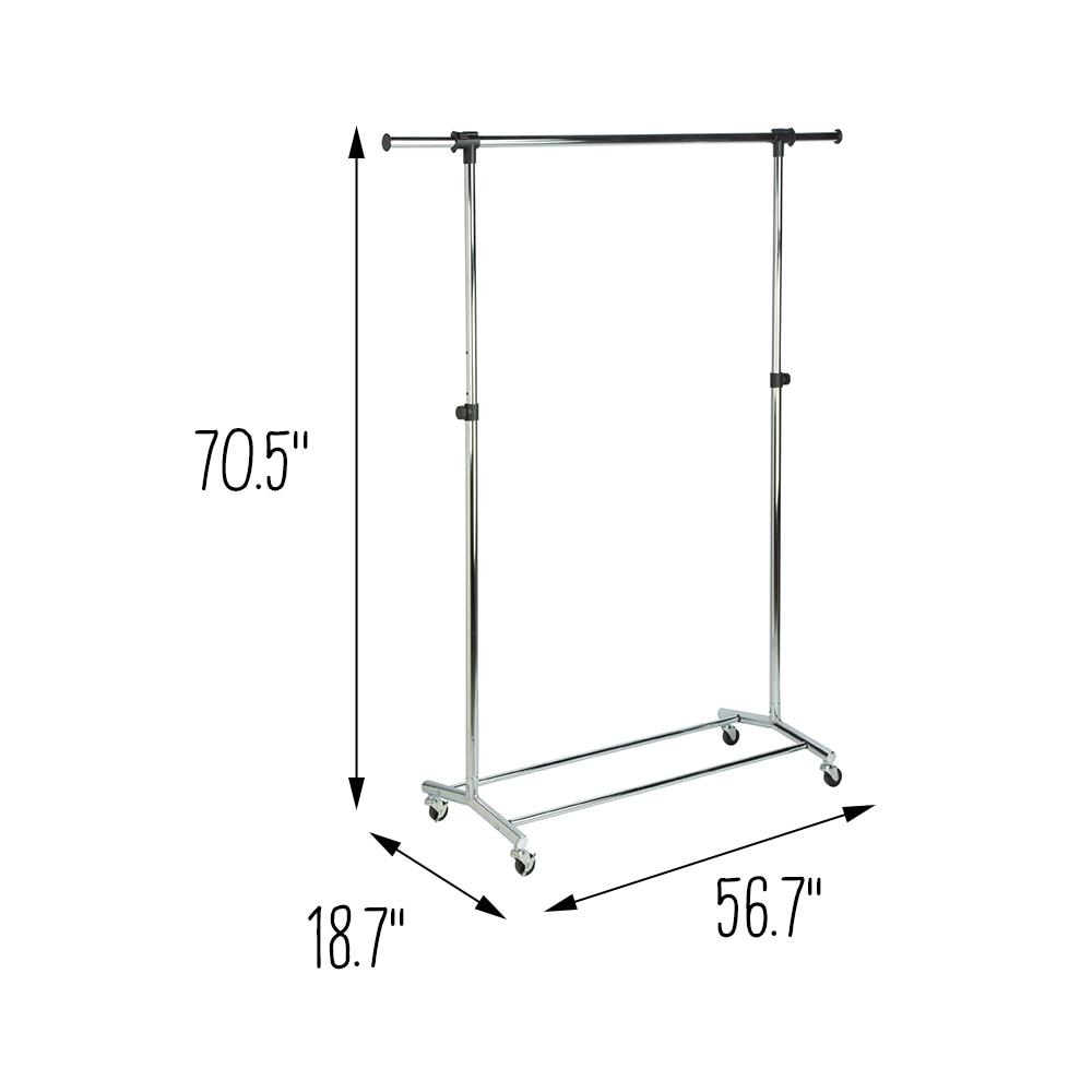 Honey-Can-Do Chrome Garment Rack