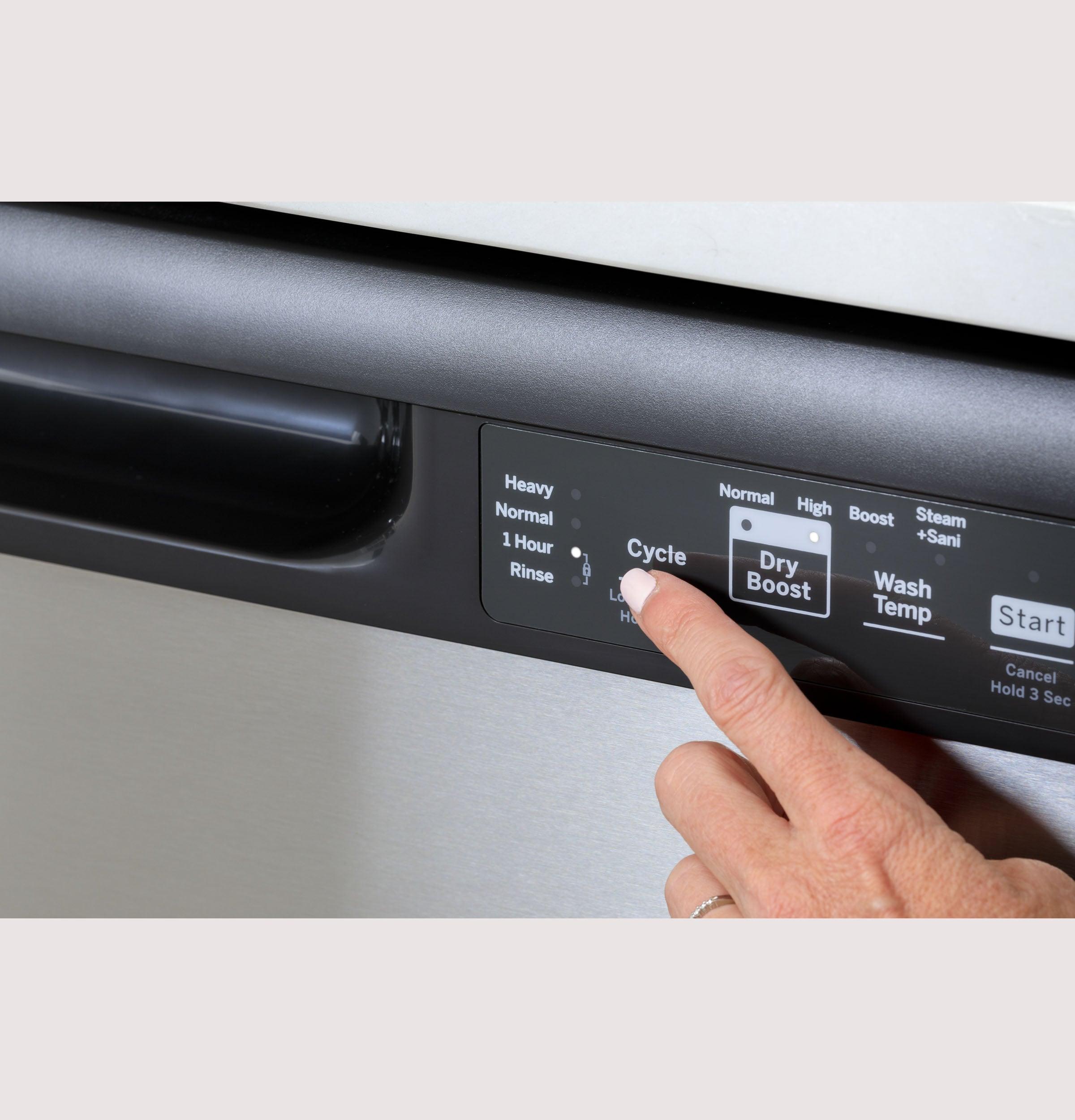 GE Appliances 24" 55 dBA Built-In Full Digital Control Dishwasher