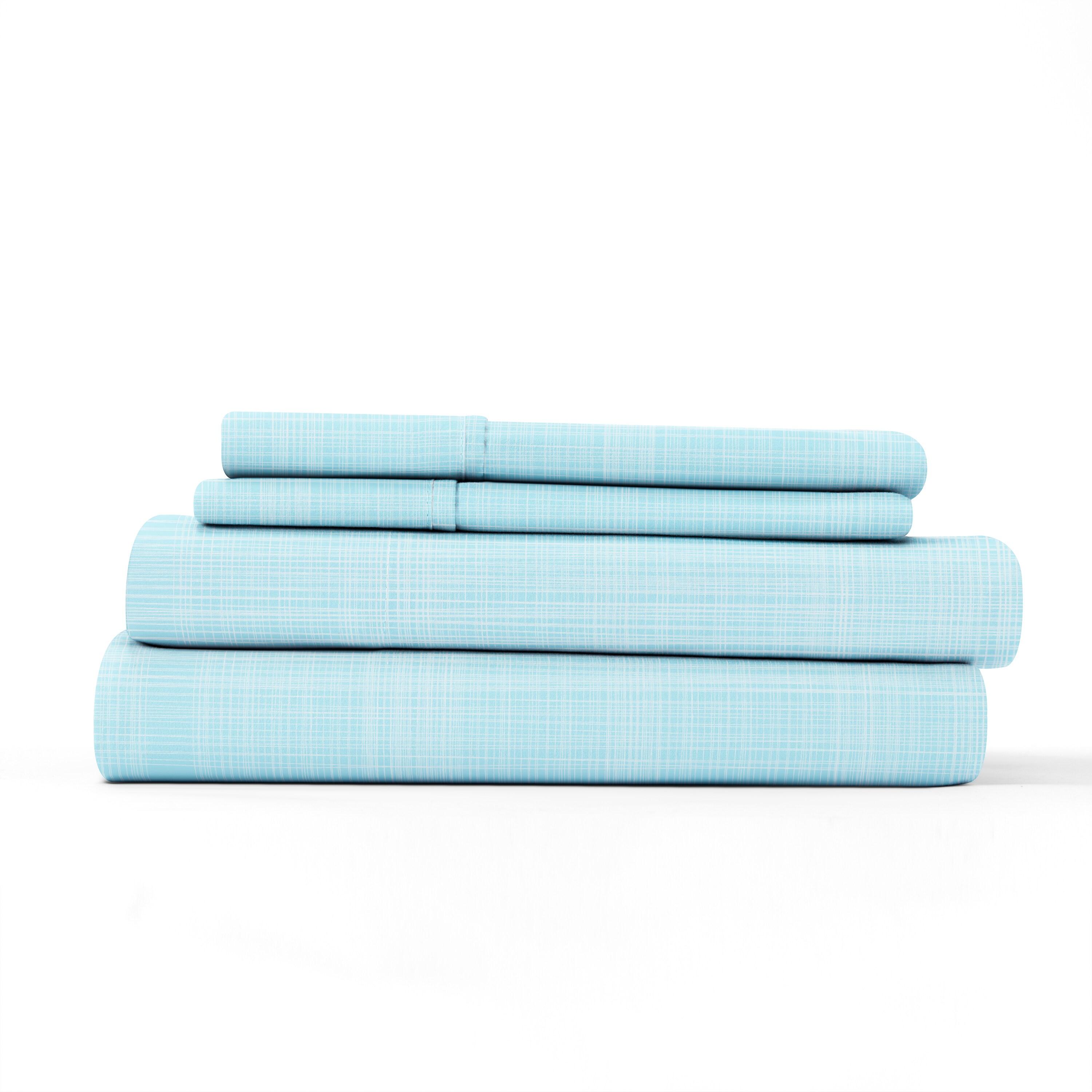 Simply Soft™ Thatch Pattern Microfiber Sheet Set