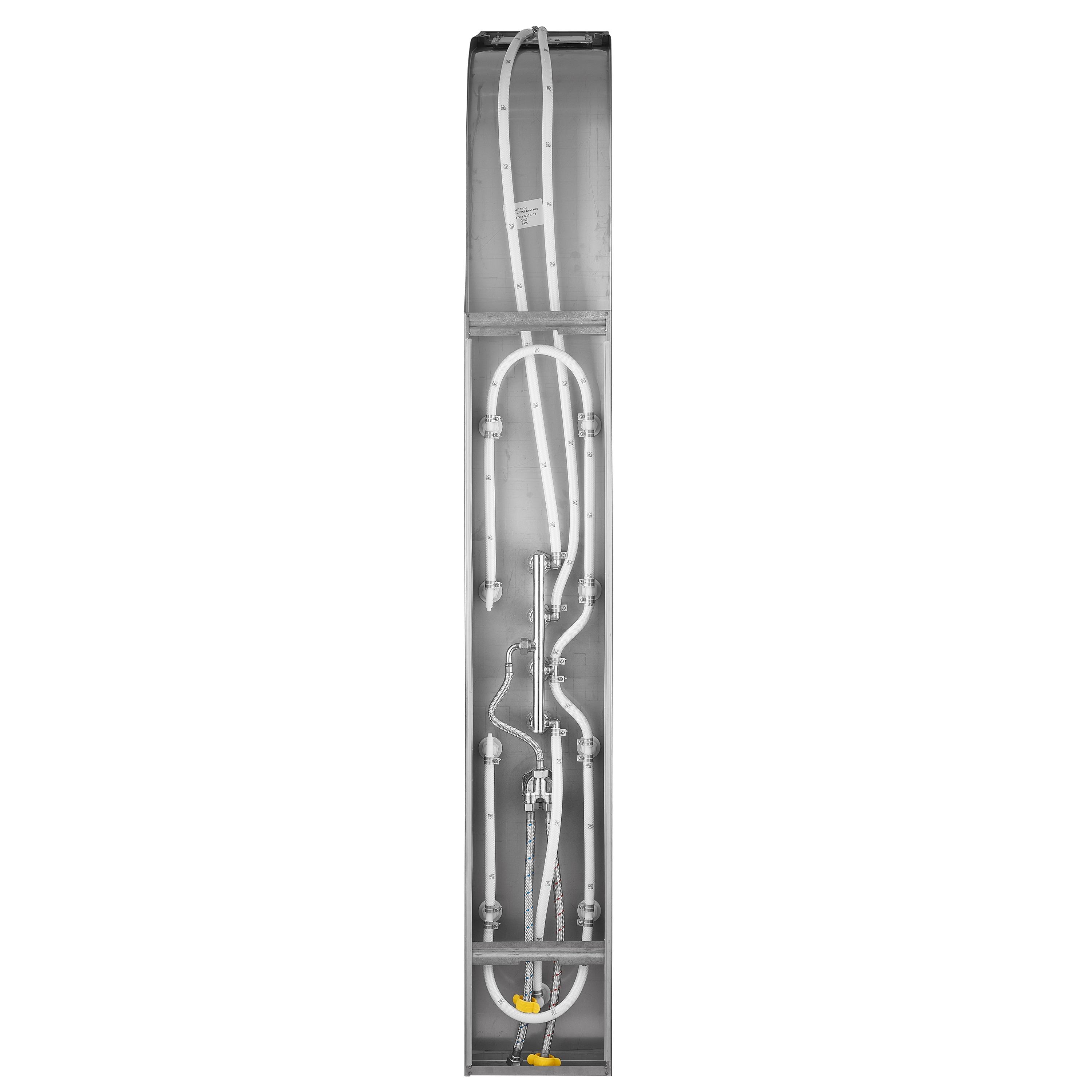 65" Shower Panel with Fixed Shower Head