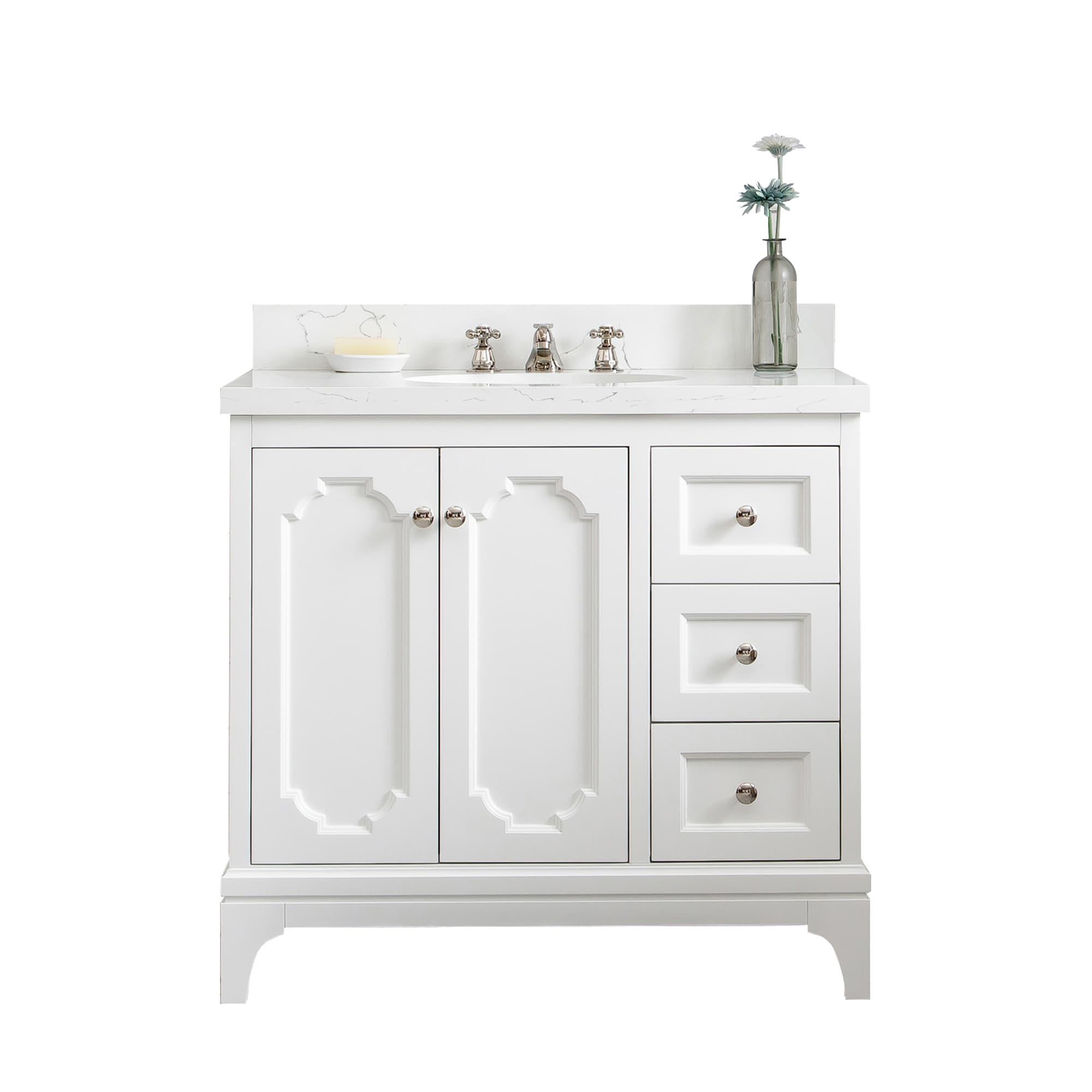Willa Arlo™ Interiors Bernardo 36'' Single Bathroom Vanity with Stone Top