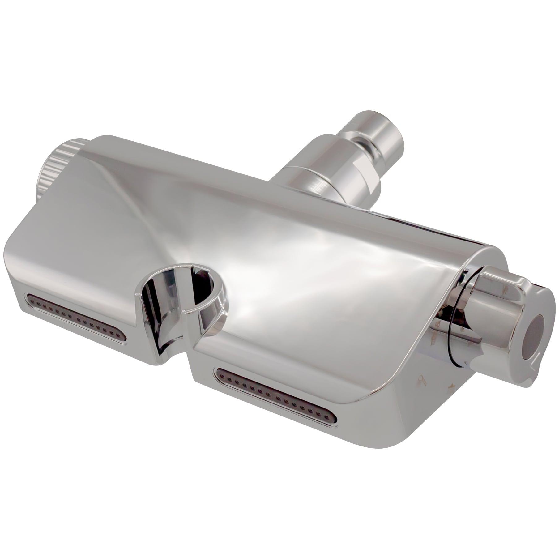 Filtered Handheld Shower Head Diverter Bracket with Jet Massage Spray System