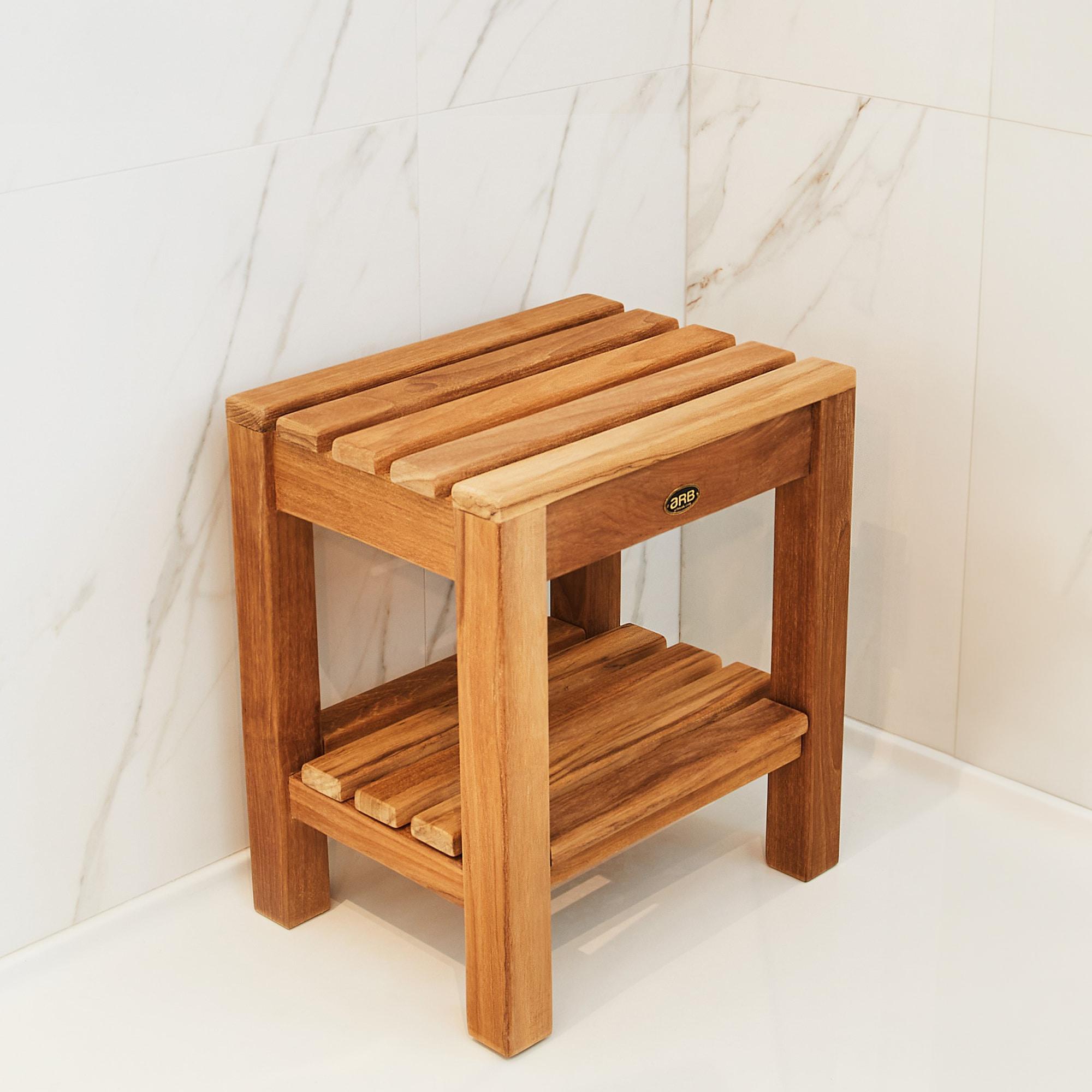 ARB Teak & Specialties Teak Shower Bench
