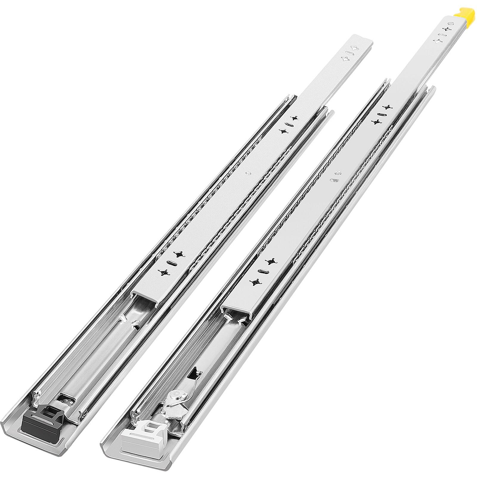VEVOR Full Extension 2.1'' Side Mount Metal Drawer Slide (Set of 2)