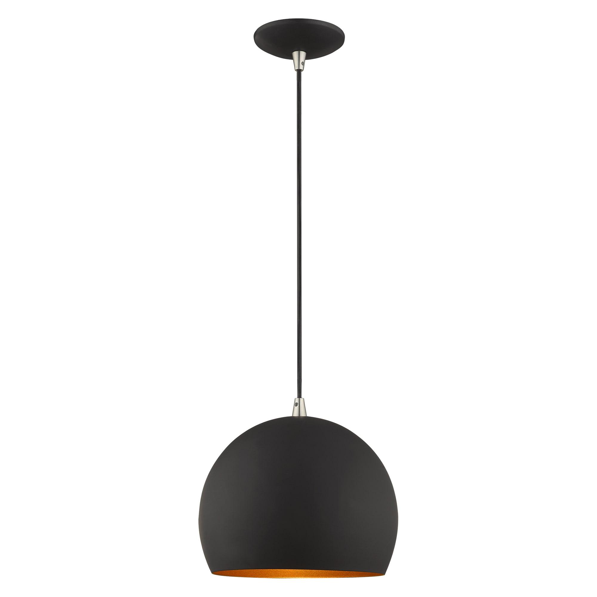 Schultz Single Light Metal Dimmable Pendant