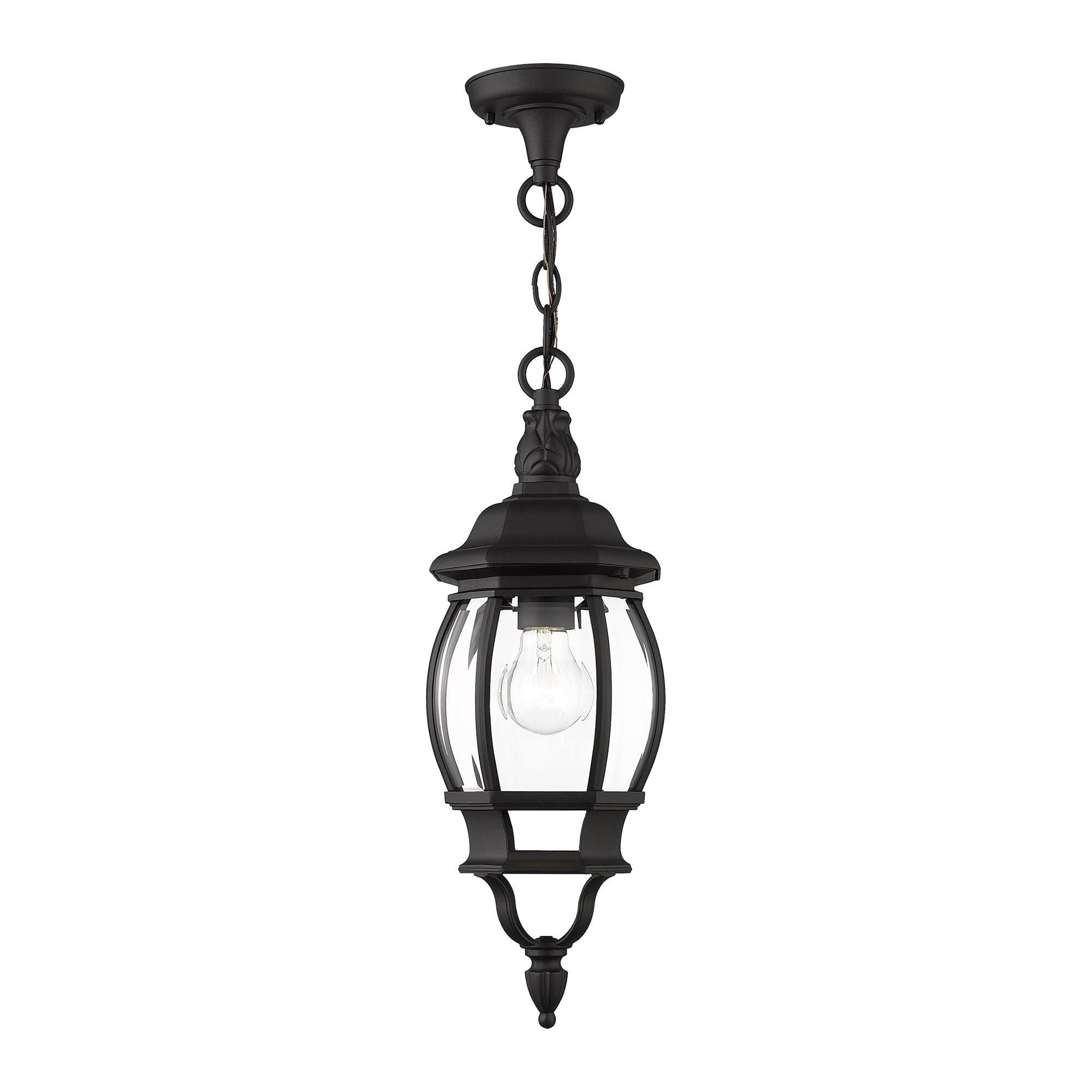 Livex Lighting Frontec 1 - Light Pendant in  Textured Black