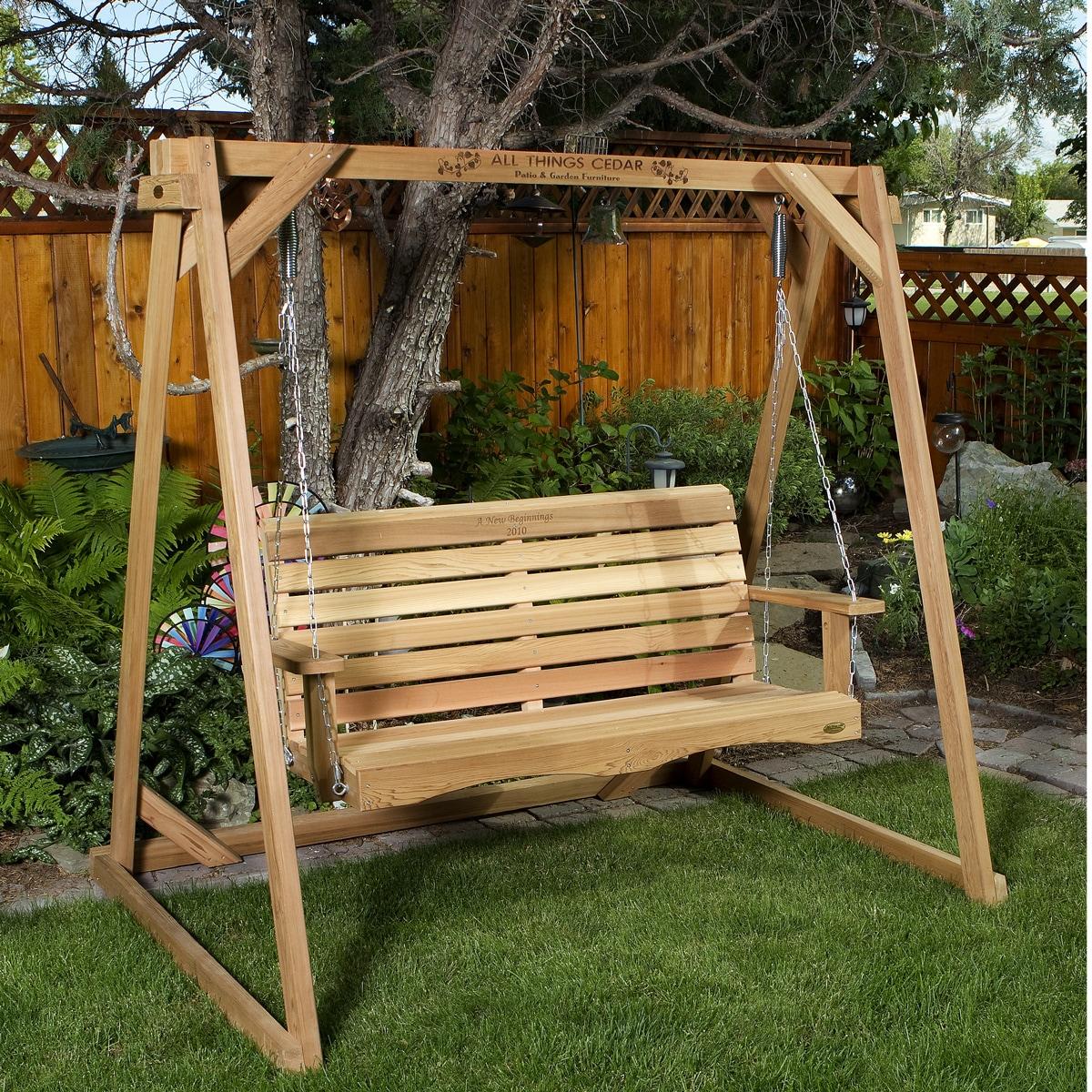 Ardoin 6-ft A-Frame Swing Set