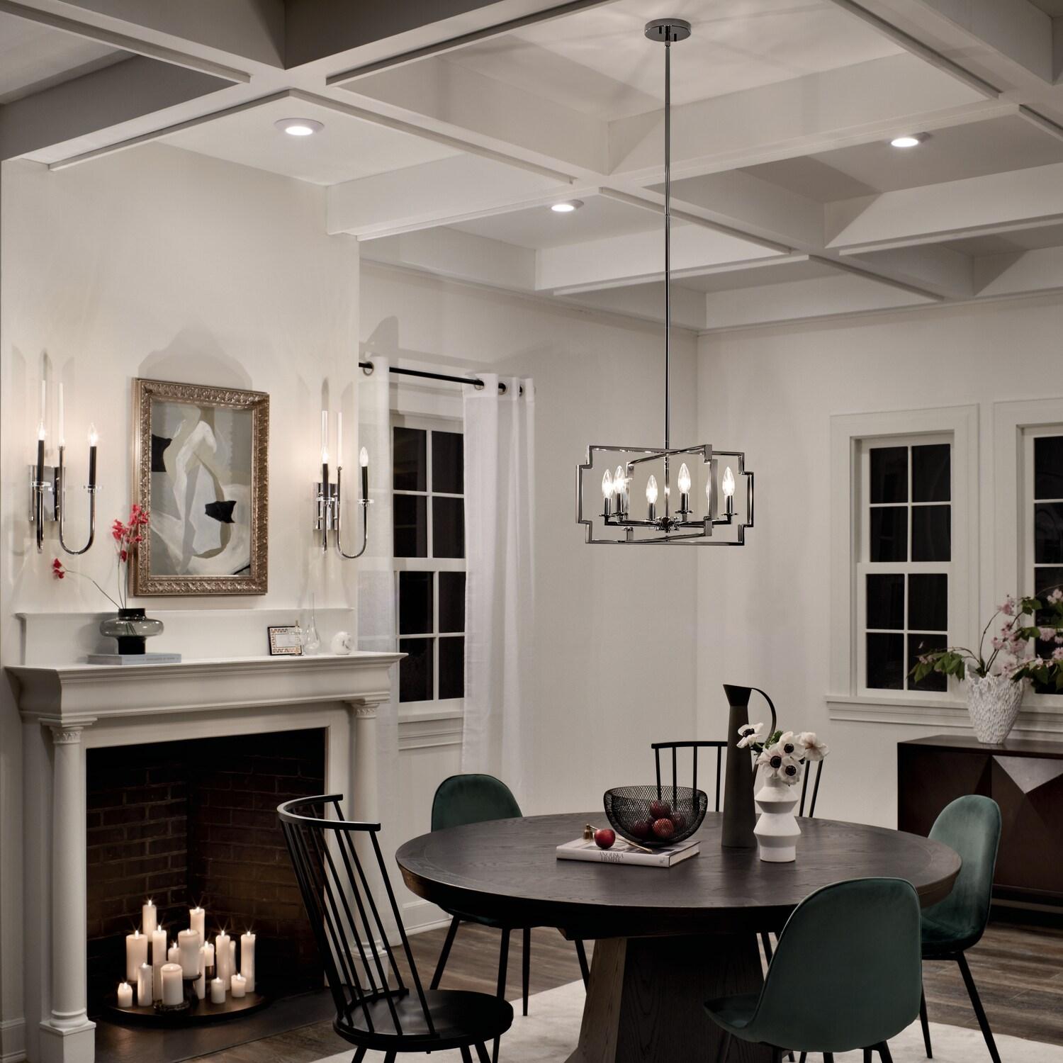 Kichler Lighting - Six Light Chandelier/Semi Flush Mount - Chandelier/Semi Flush
