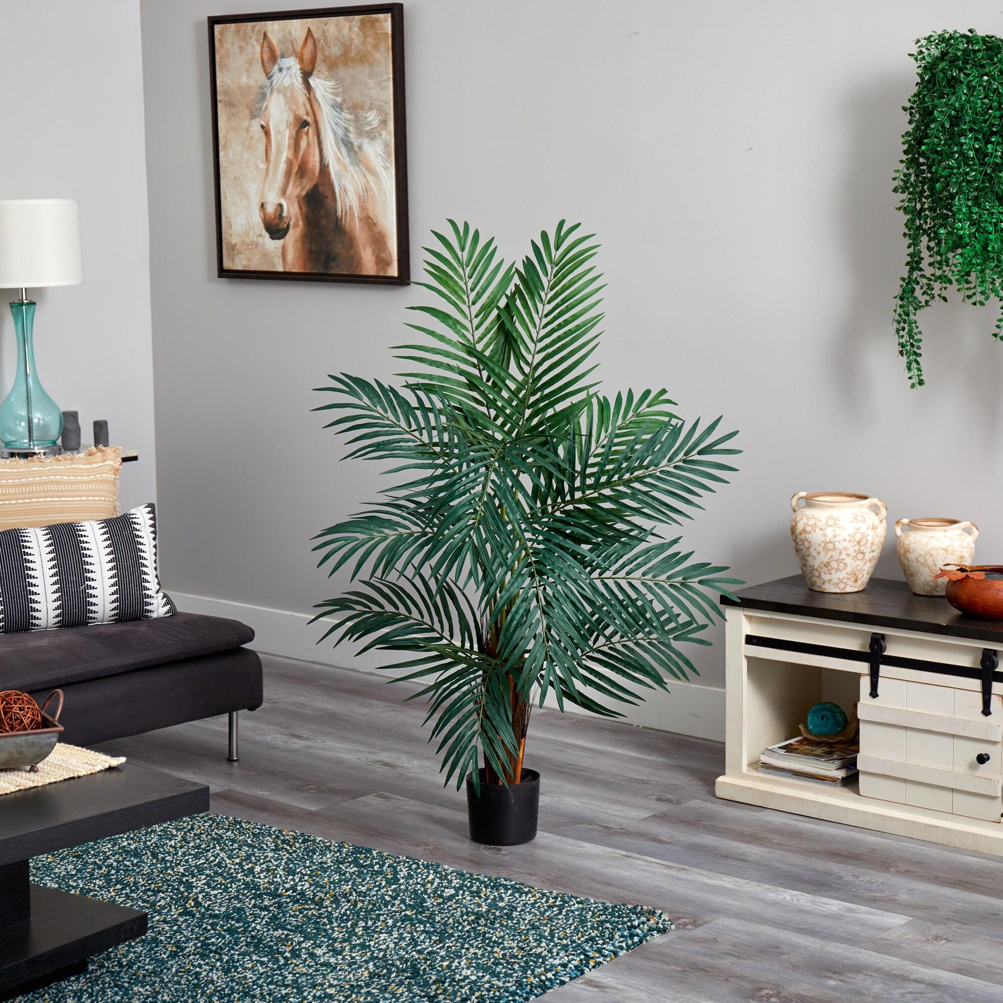 Nearly Natural 4-ft Areca Palm Tree
