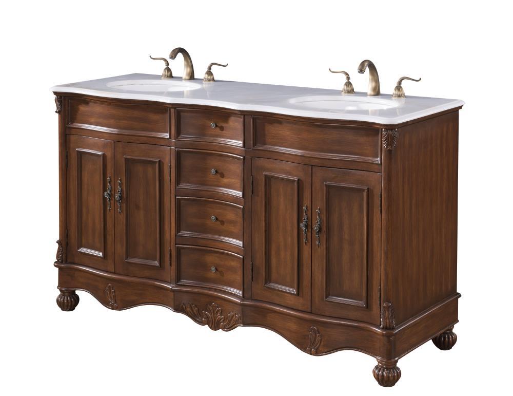 Etta Avenue™ Mannie 60'' Double Bathroom Vanity with Top
