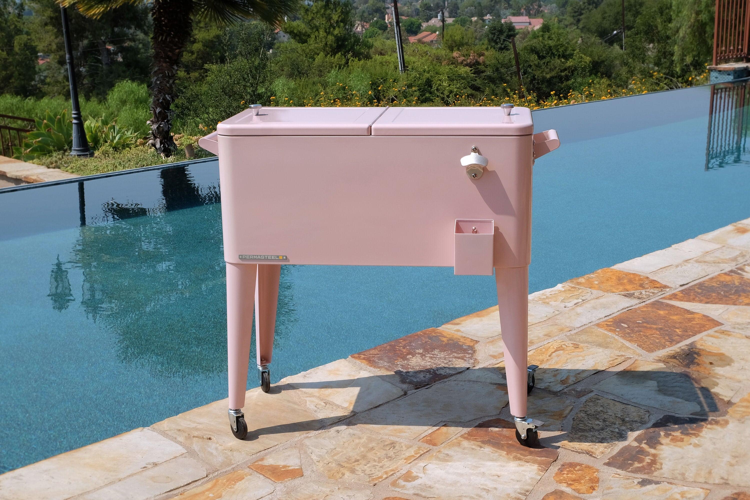 Winado 80 Qt. Outdoor Rolling Cooler Cart