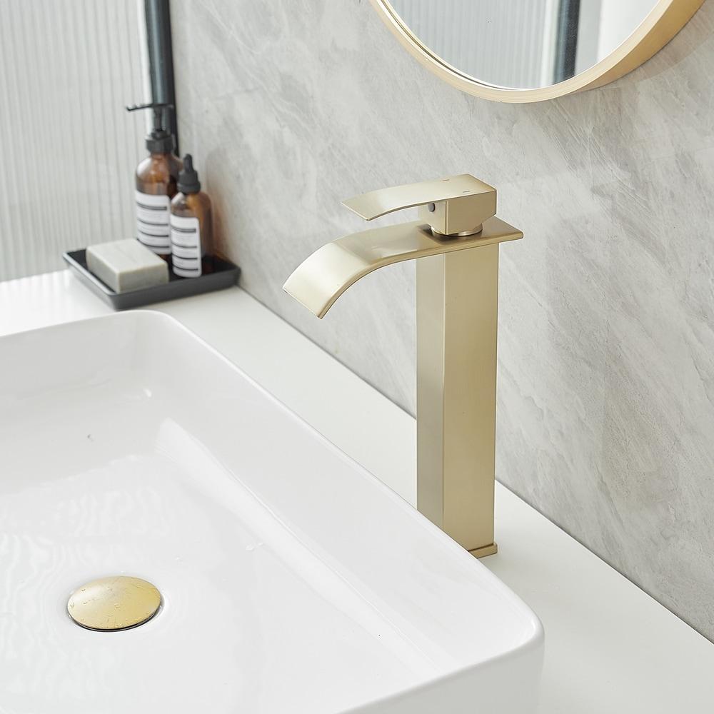 Vessel Sink Faucet Single-handle Bathroom Faucet with Drain Assembly