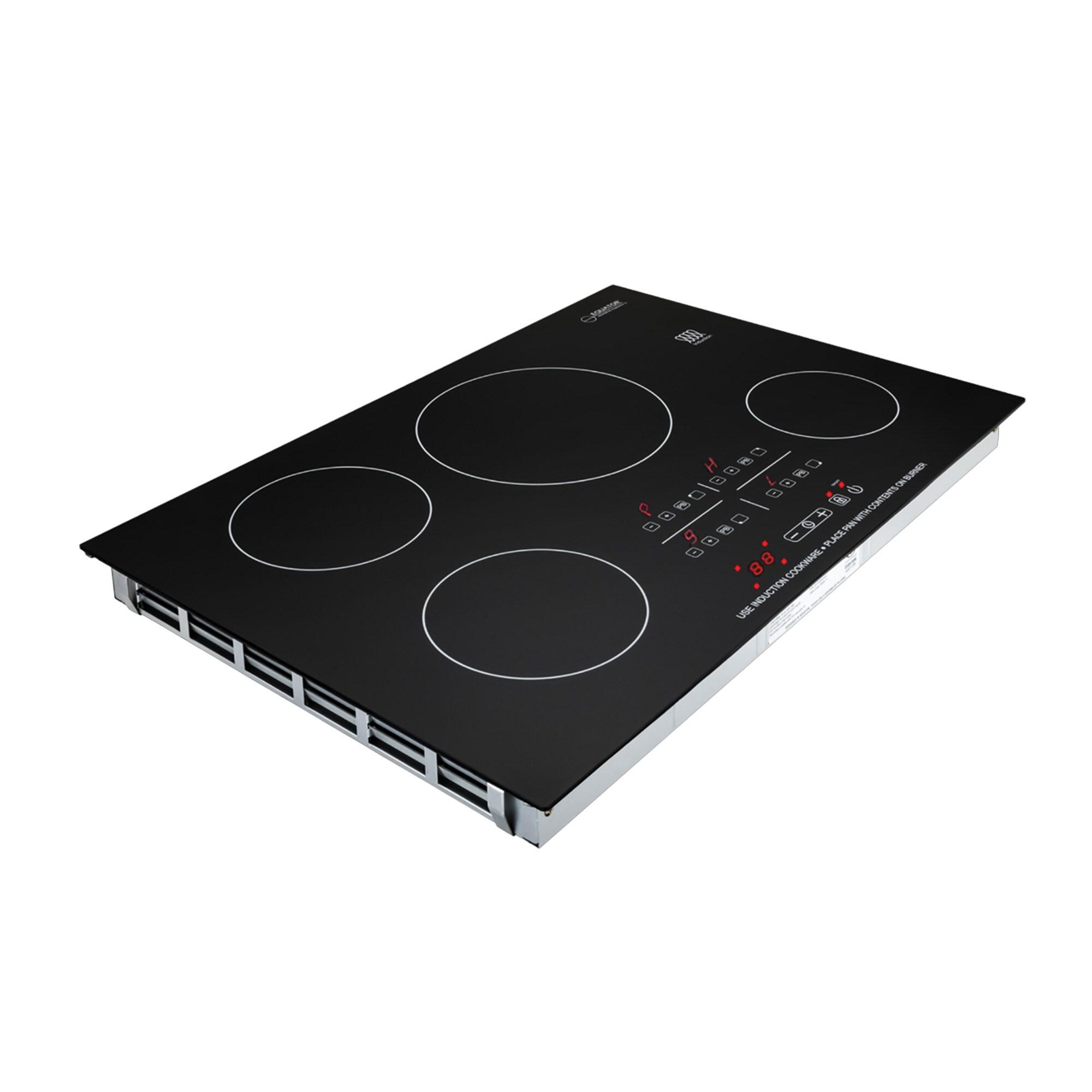 Equator 30" Built-in 4 Burner Induction Cooktop 9 Level POWER BOOST 220V