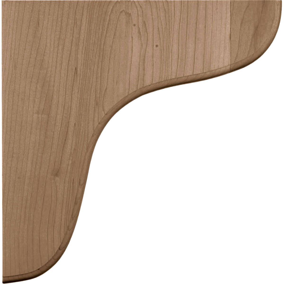 Ekena Millwork Eaton H W 1.75'' D Wood Bracket / Corbel