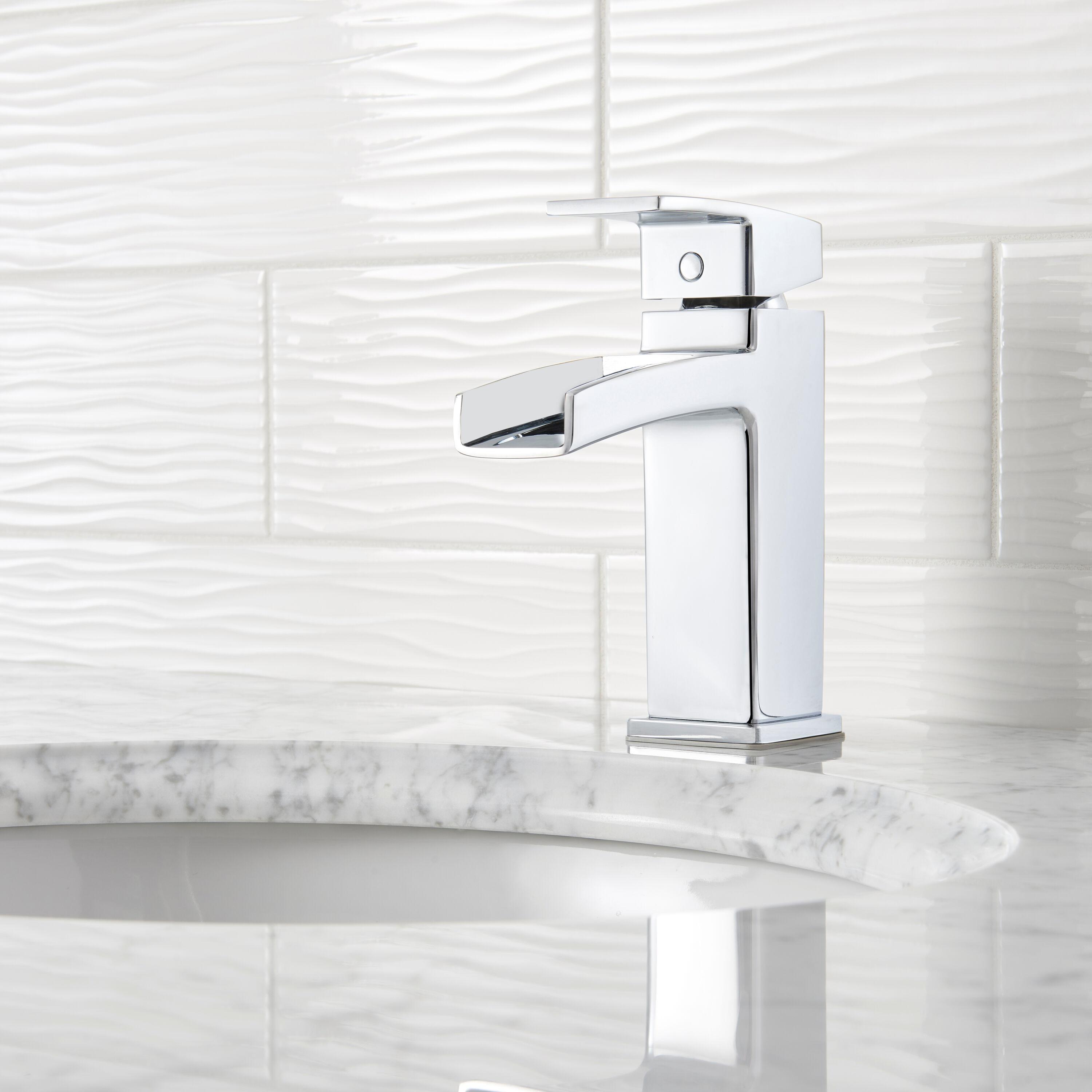 Kenzo Single Control Centerset Bathroom Faucet