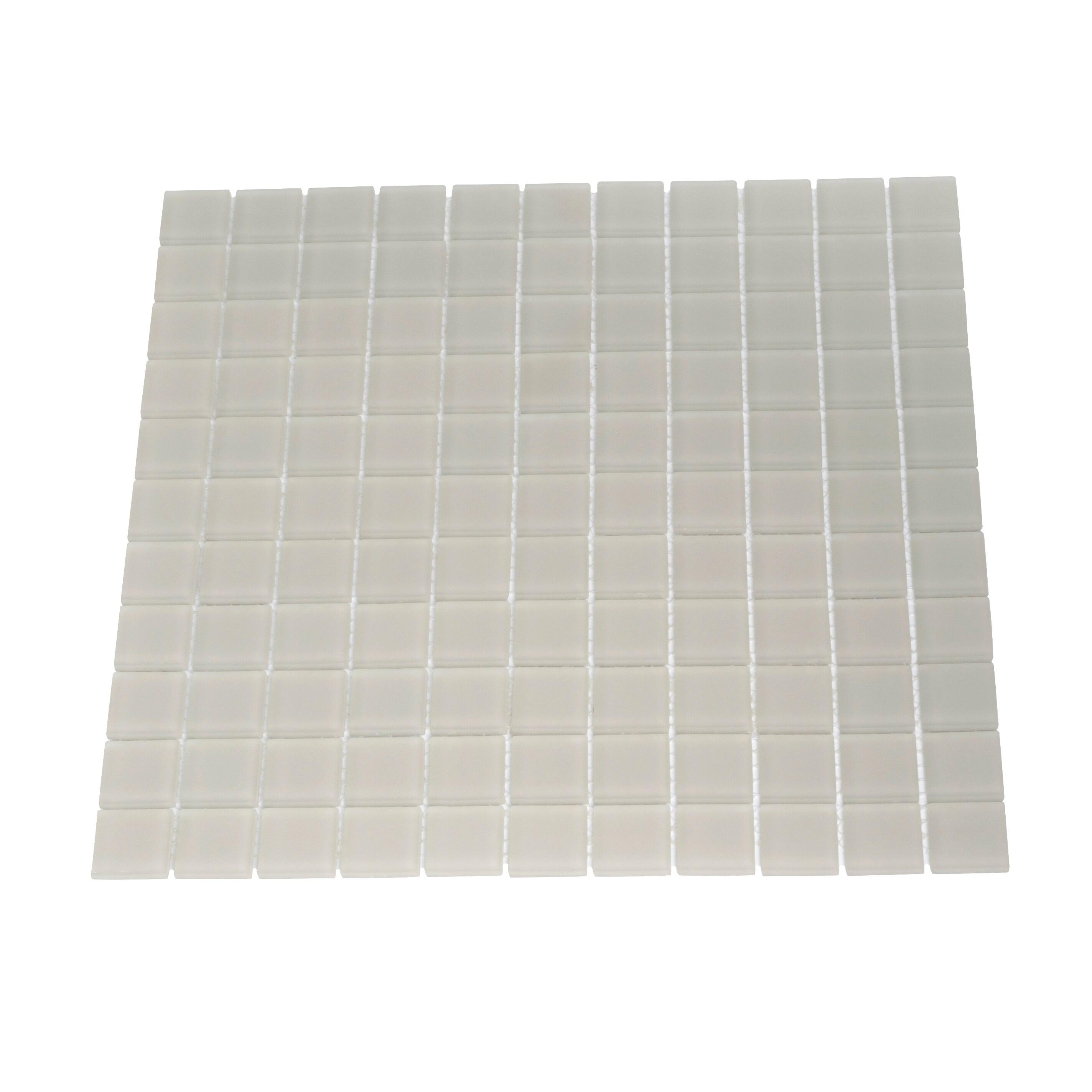 Apollo Tile 11.8" X 11.8" Matte Finished Glass Mosaic Tile