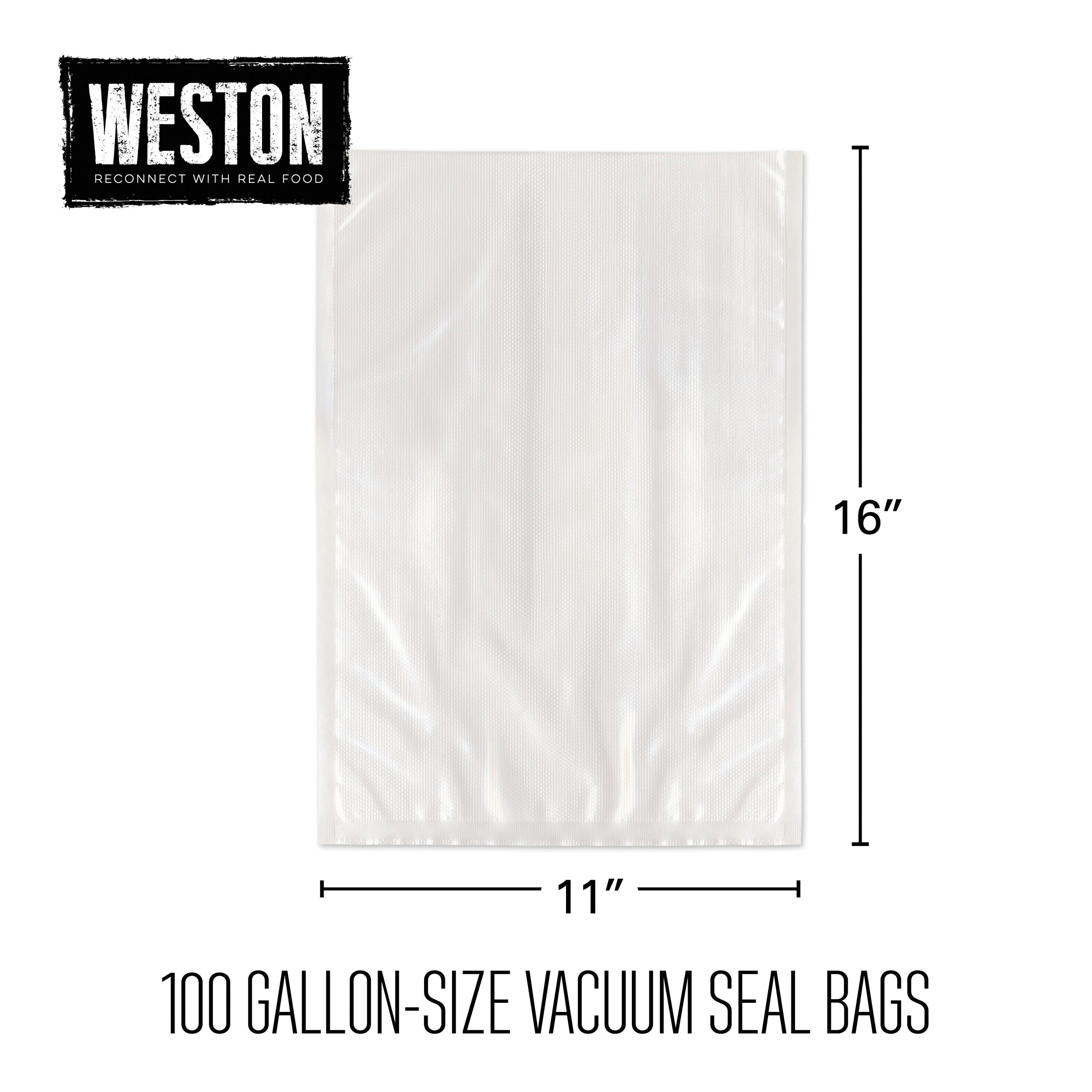 Weston Weston 1 Gallon Vacuum Sealer Bag (Set of 100)