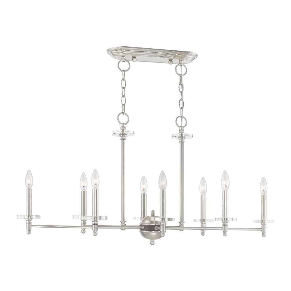 Willa Arlo™ Interiors Christofer 8 - Light Dimmable Transitional Linear Chandelier