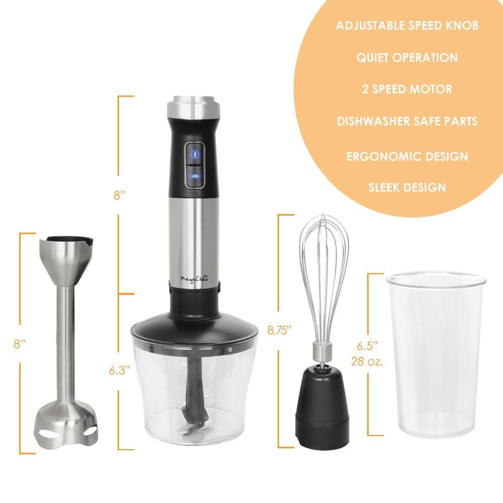 MegaChef 2 Speed Hand Immersion Blender