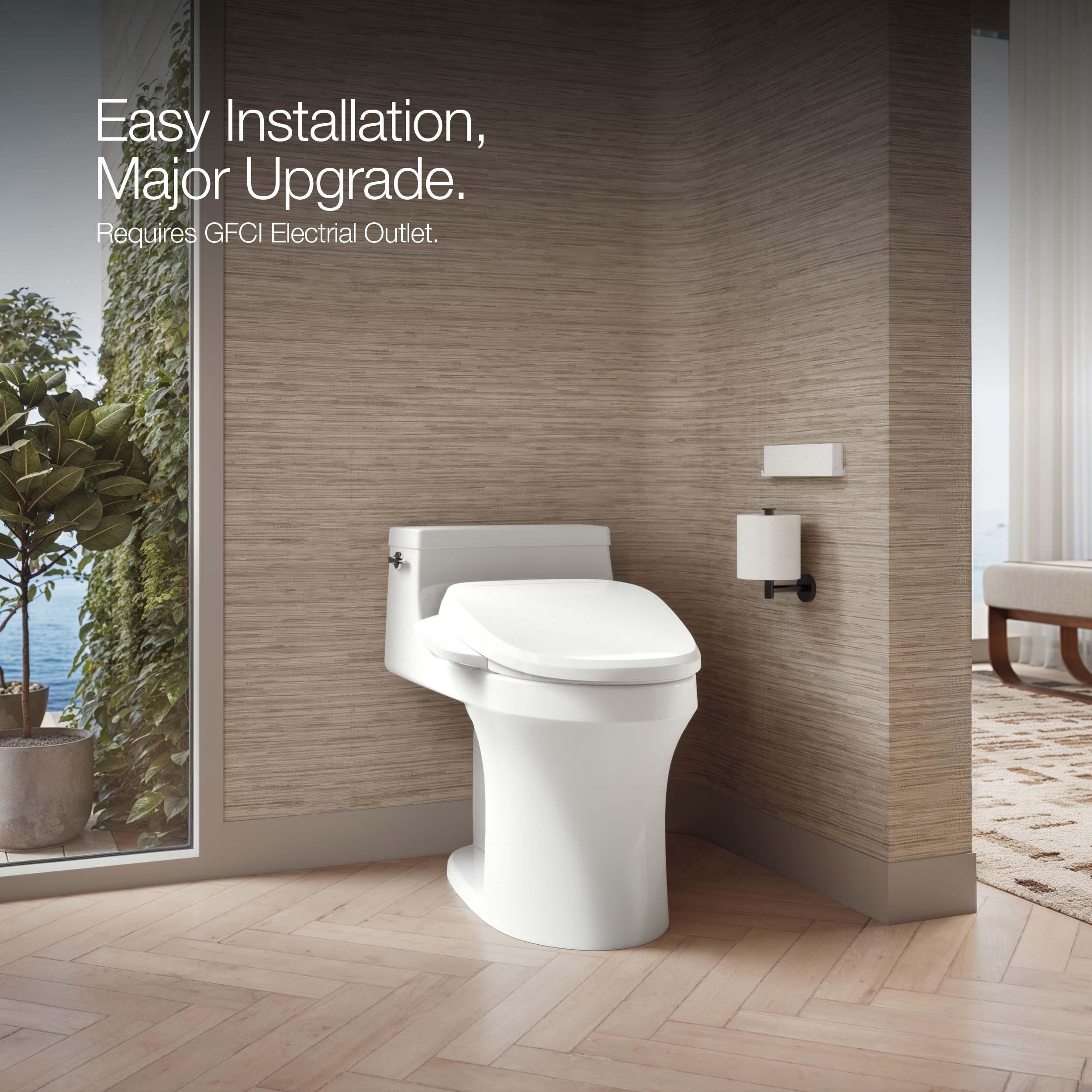 Purewash E580 Elongated Bidet Toilet Seat