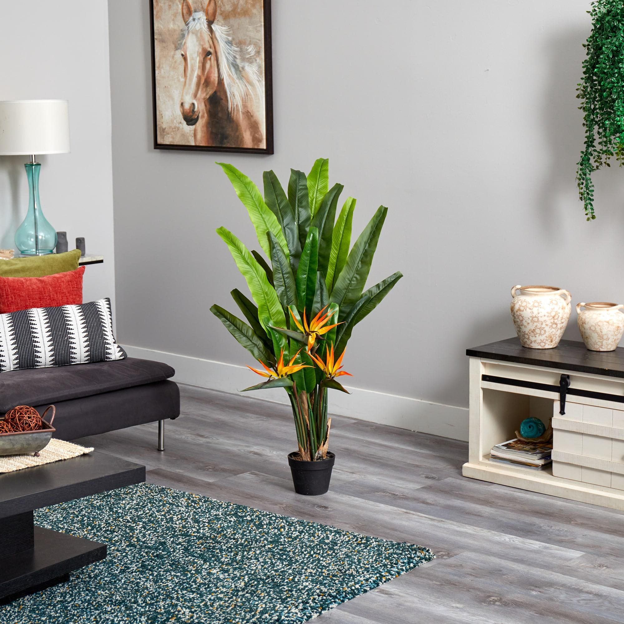 Nearly Natural 4.5-ft Bird of Paradise Artificial Plant