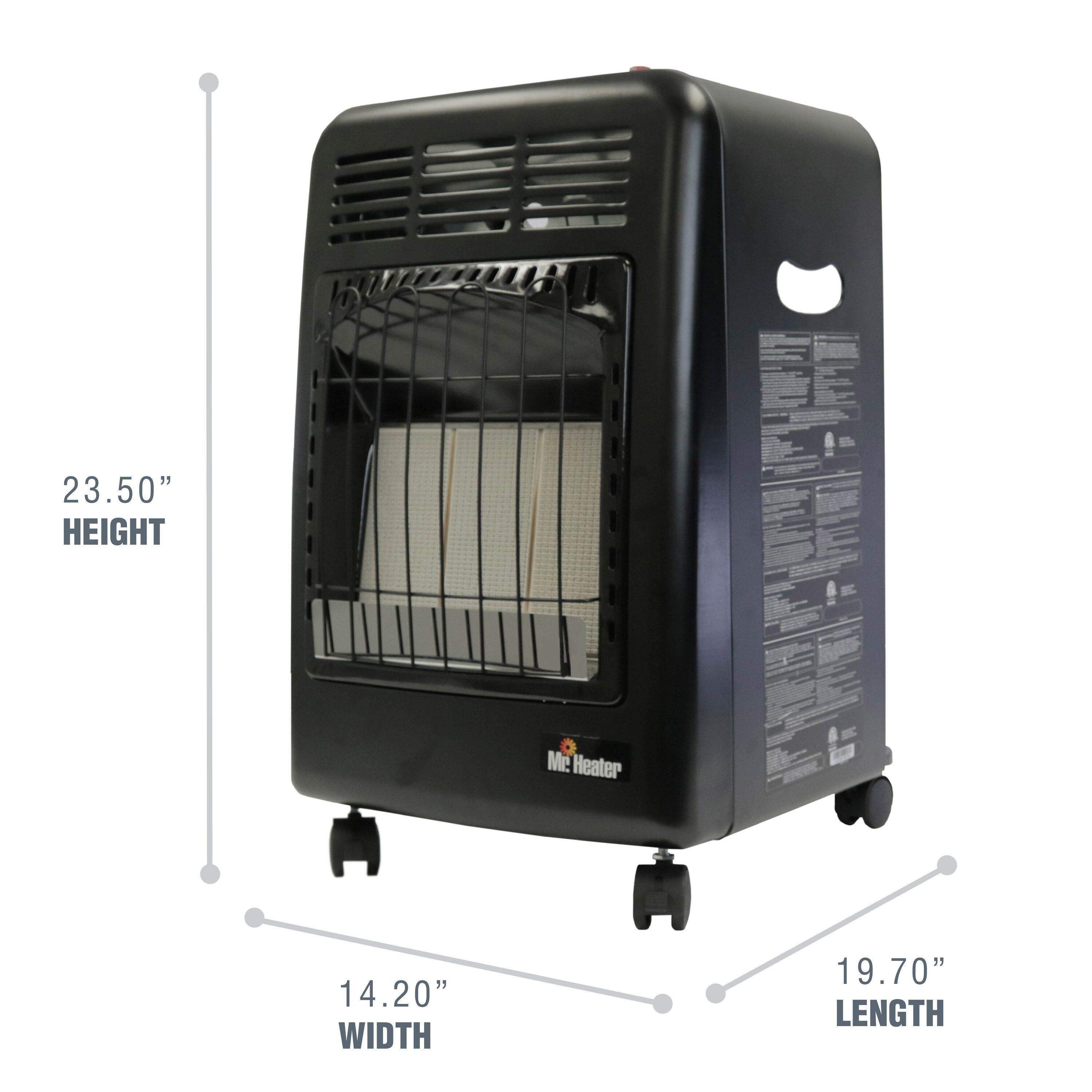 Mr. Heater 450 sq ft Propane Portable Portable Heater 18000 BTU