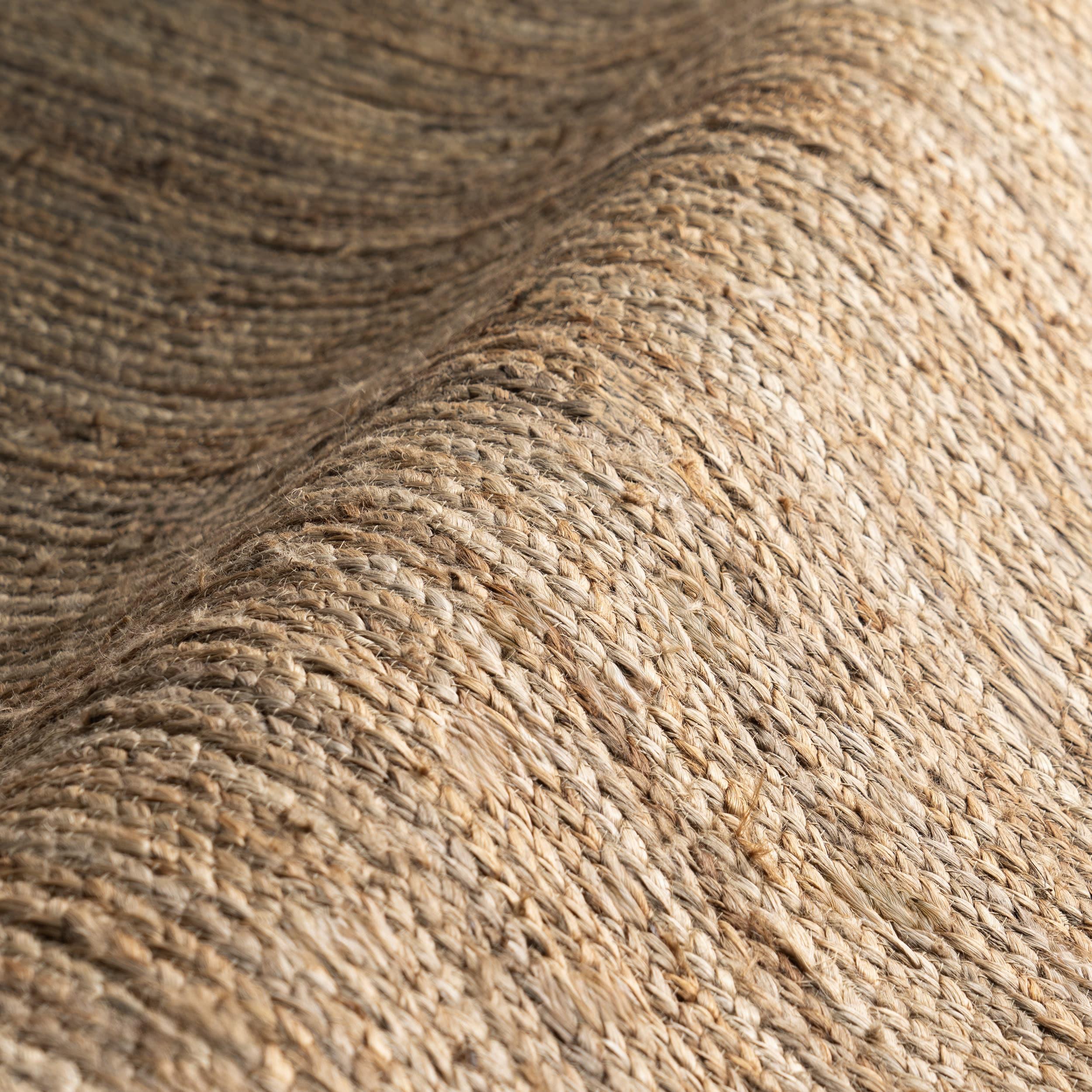 nuLOOM Rigo Hand Woven Farmhouse Jute Area Rug, 10' x 13', Natural