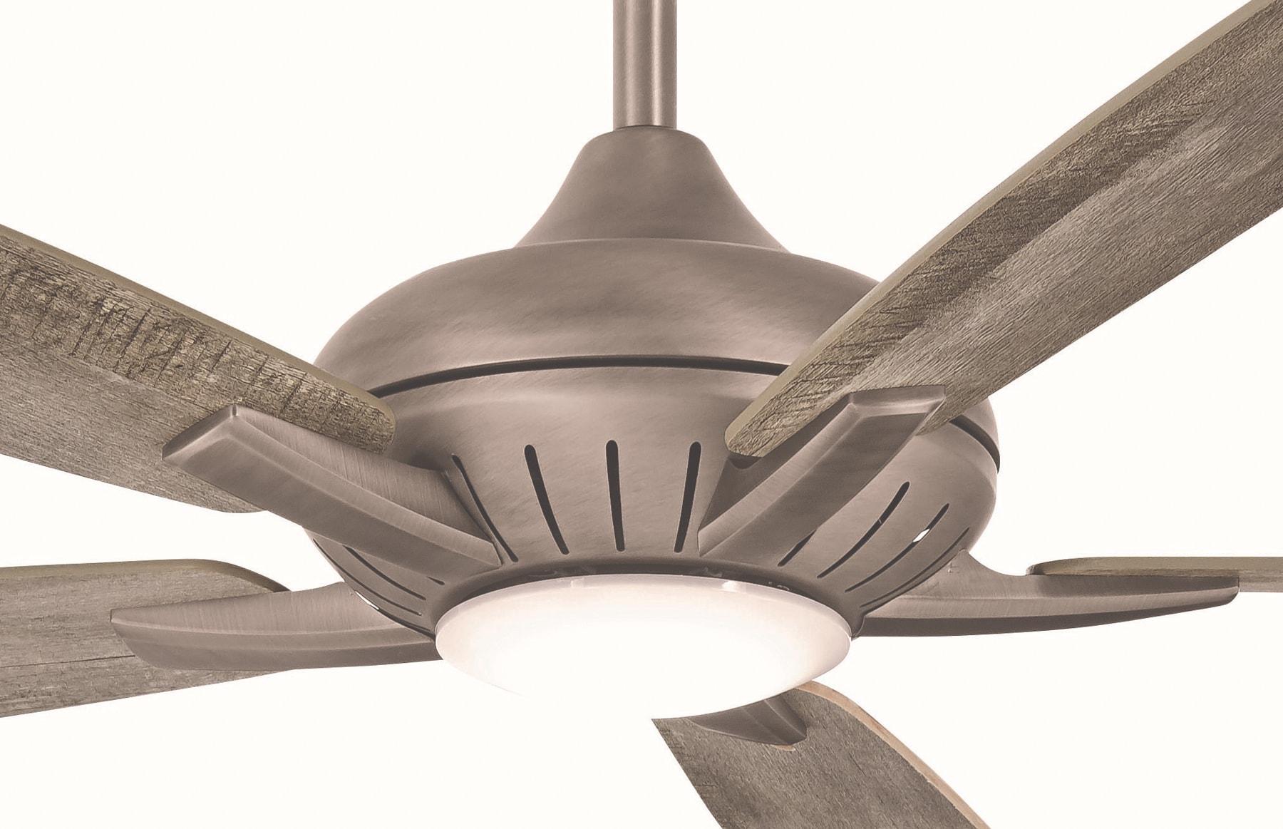 Minka Aire 60" Dyno 5 - Blade LED Smart Standard Ceiling Fan with Remote Control and Light Kit Included