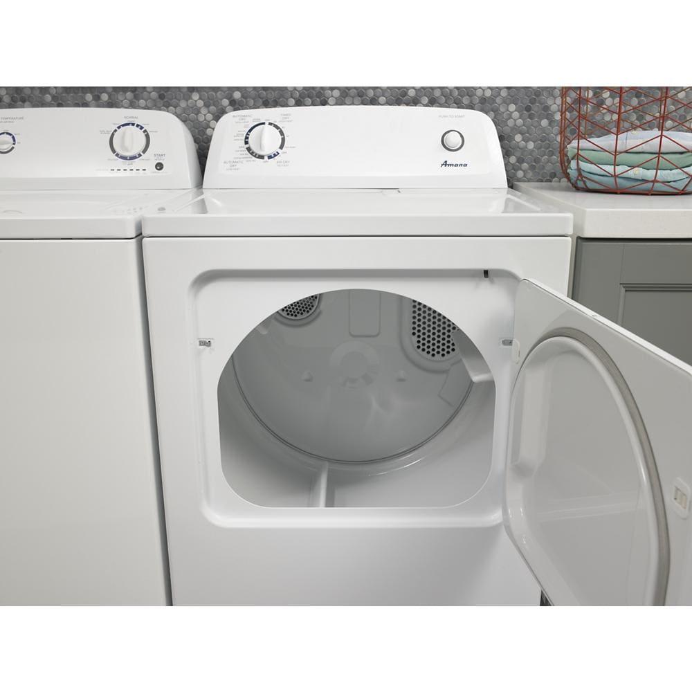 Amana 6.5 cu ft Electric Dryer in White