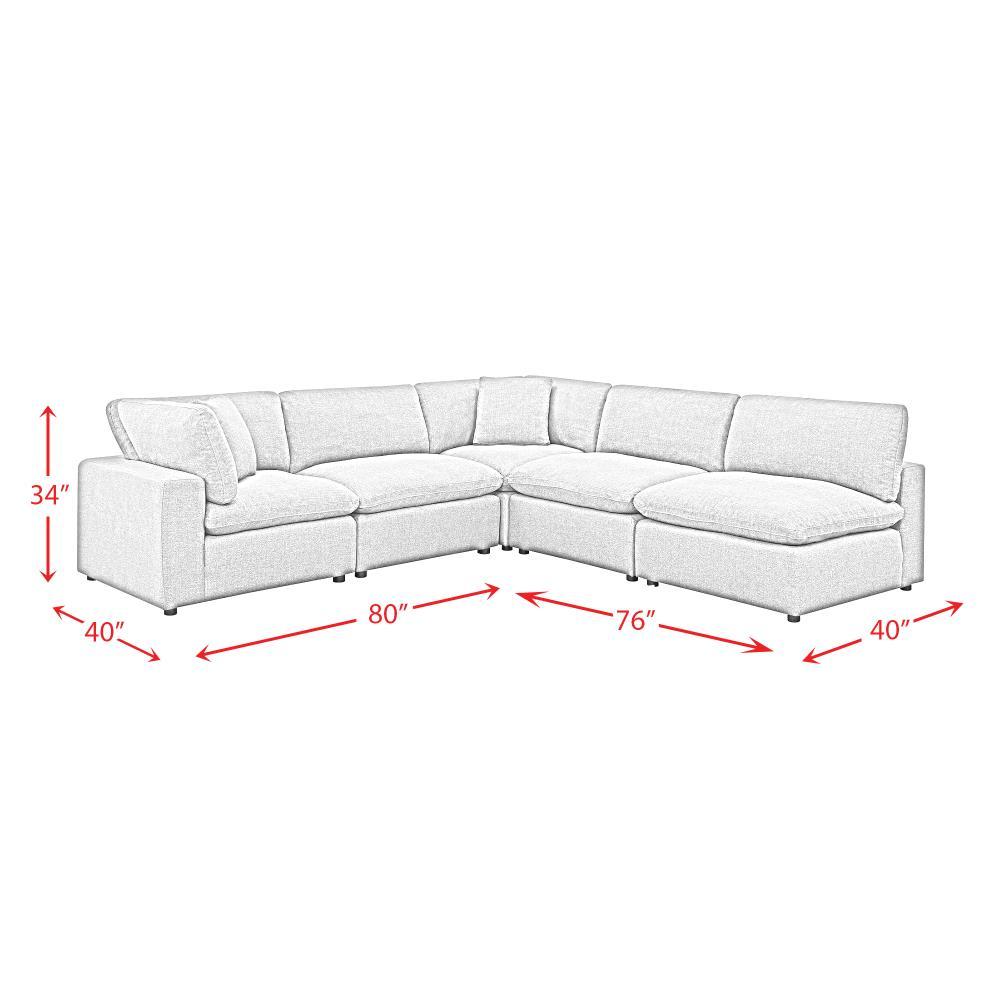 5pc Haven Sectional Sofa - Picket House Furnishings