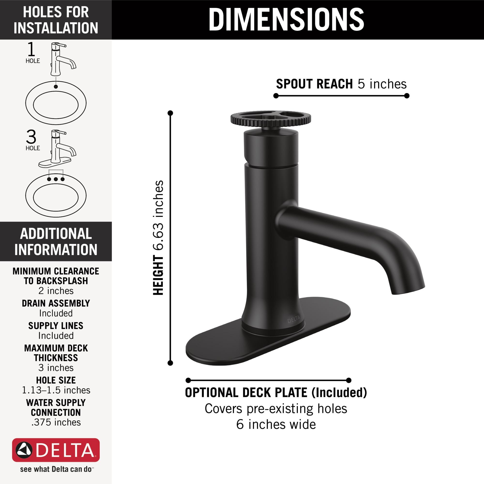 Trinsic Single Hole Bathroom Faucet