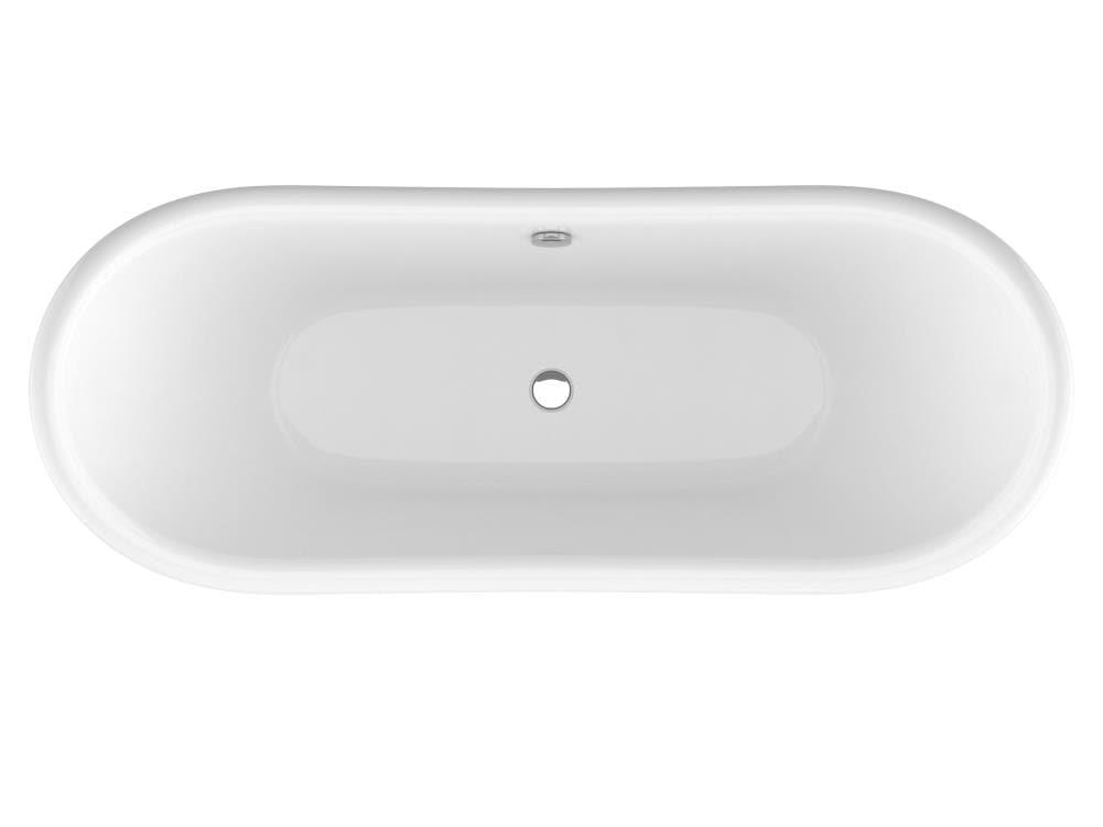 Belissima Series 69.29'' x 28.35'' Freestanding Soaking Acrylic Bathtub