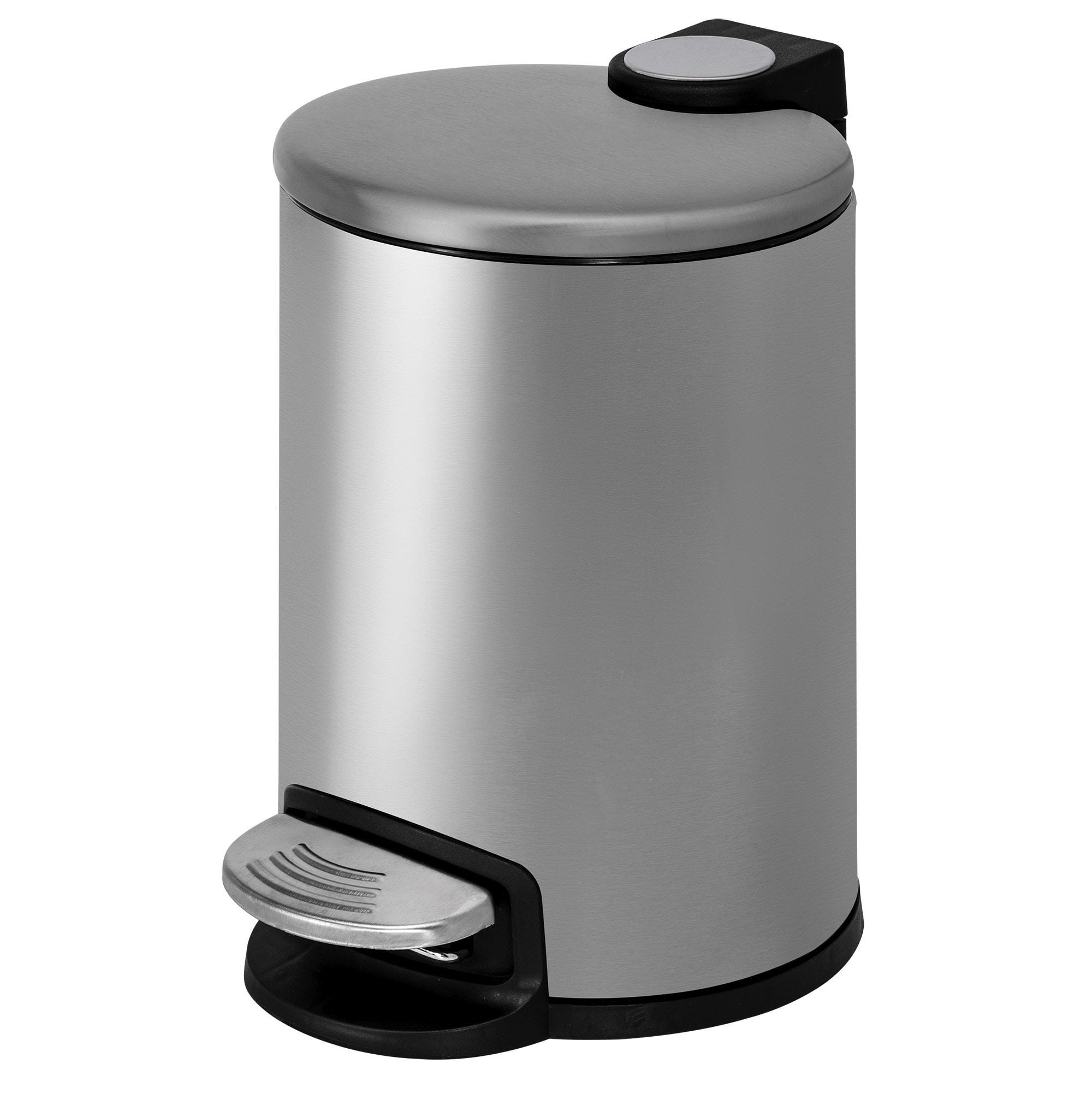 Acento Acento 0.8 Gal., Round Soft Close Premium Pedal Waste Bin