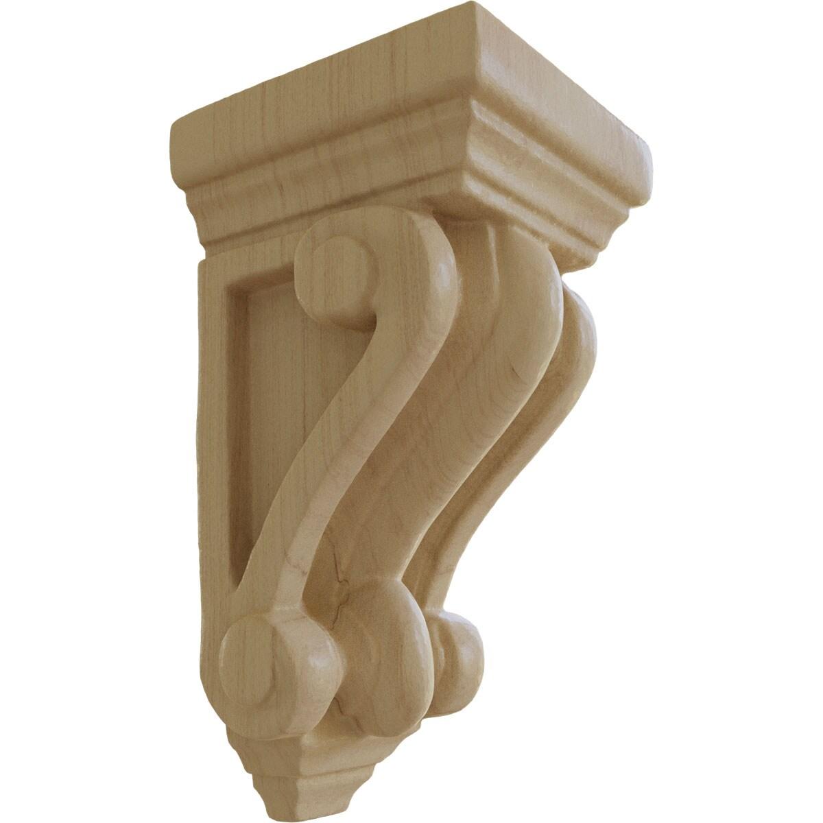 Ekena Millwork Devon Traditional Wood Corbel