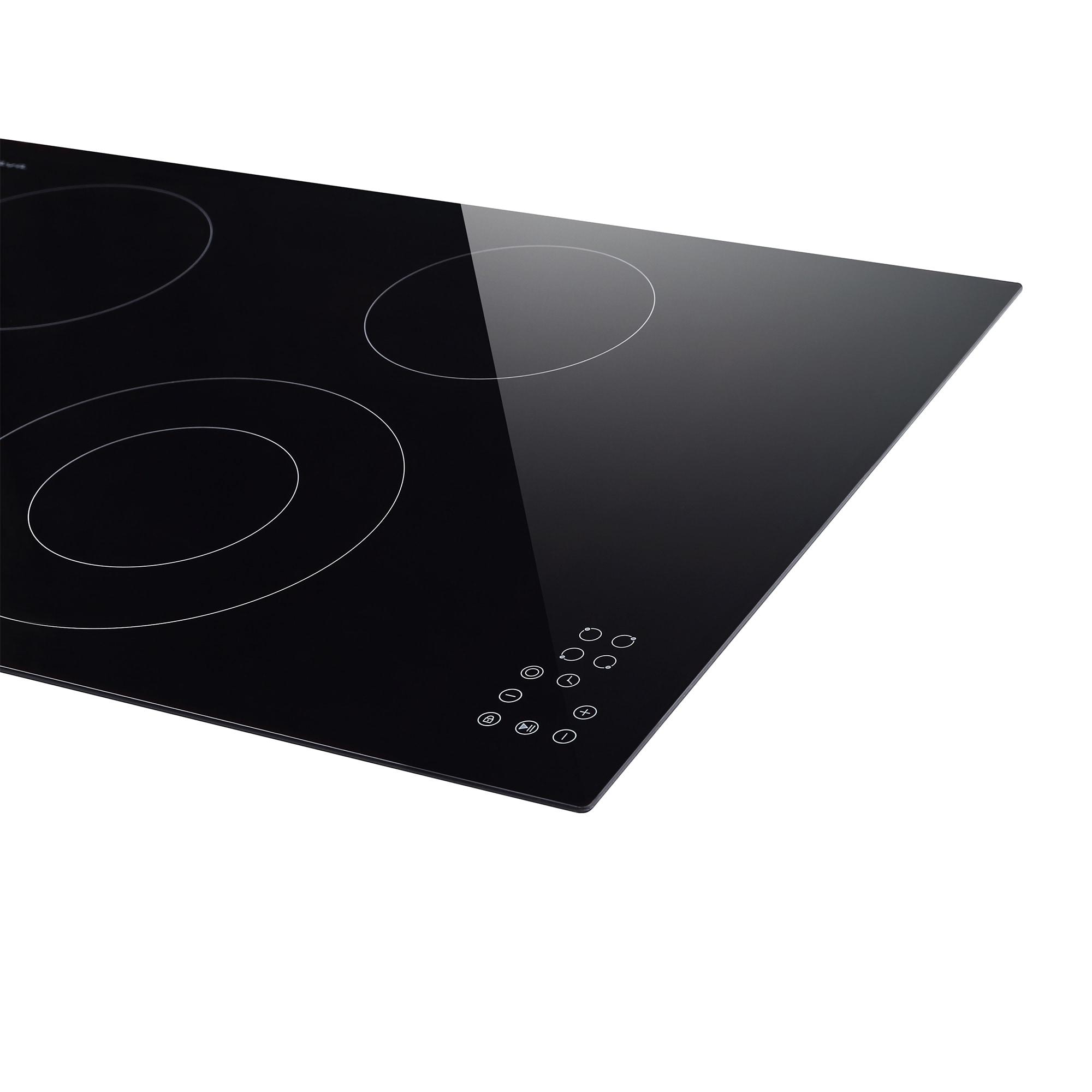 Empava 30" Black Electric 4 Burner Cooktop