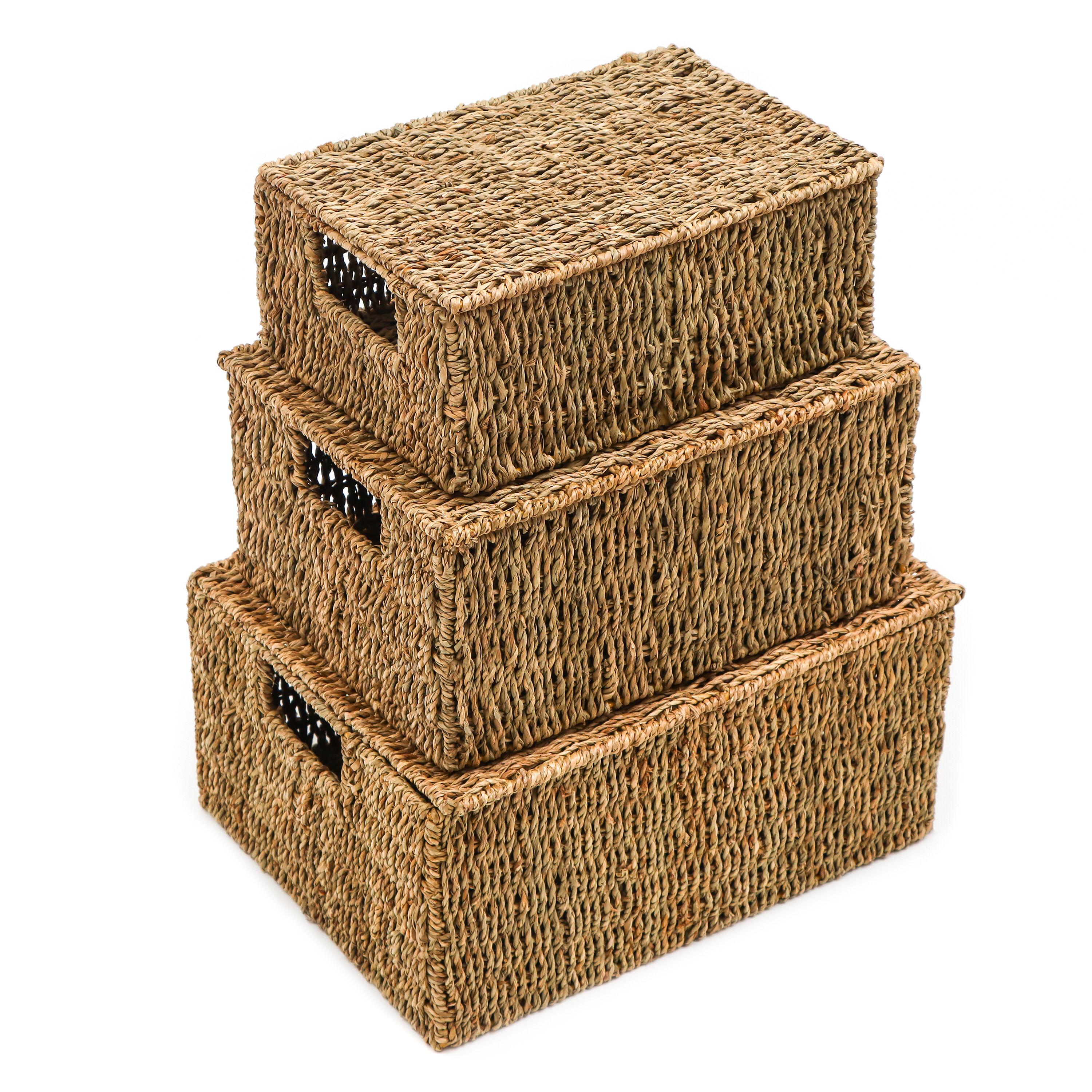 Highland Dunes Wicker Basket